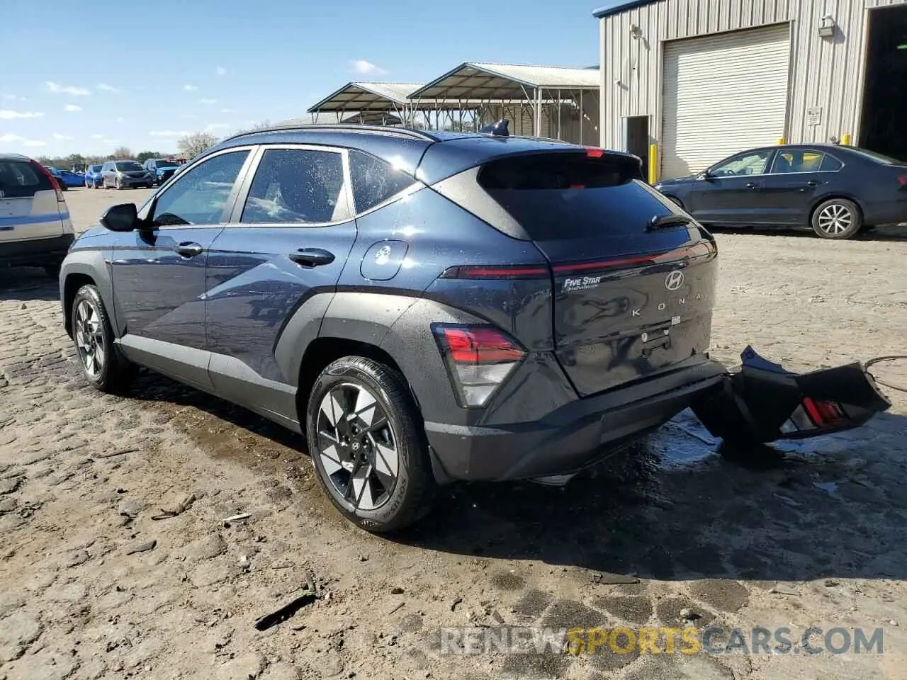 2 Photograph of a damaged car KM8HC3AB9SU205142 HYUNDAI KONA 2025