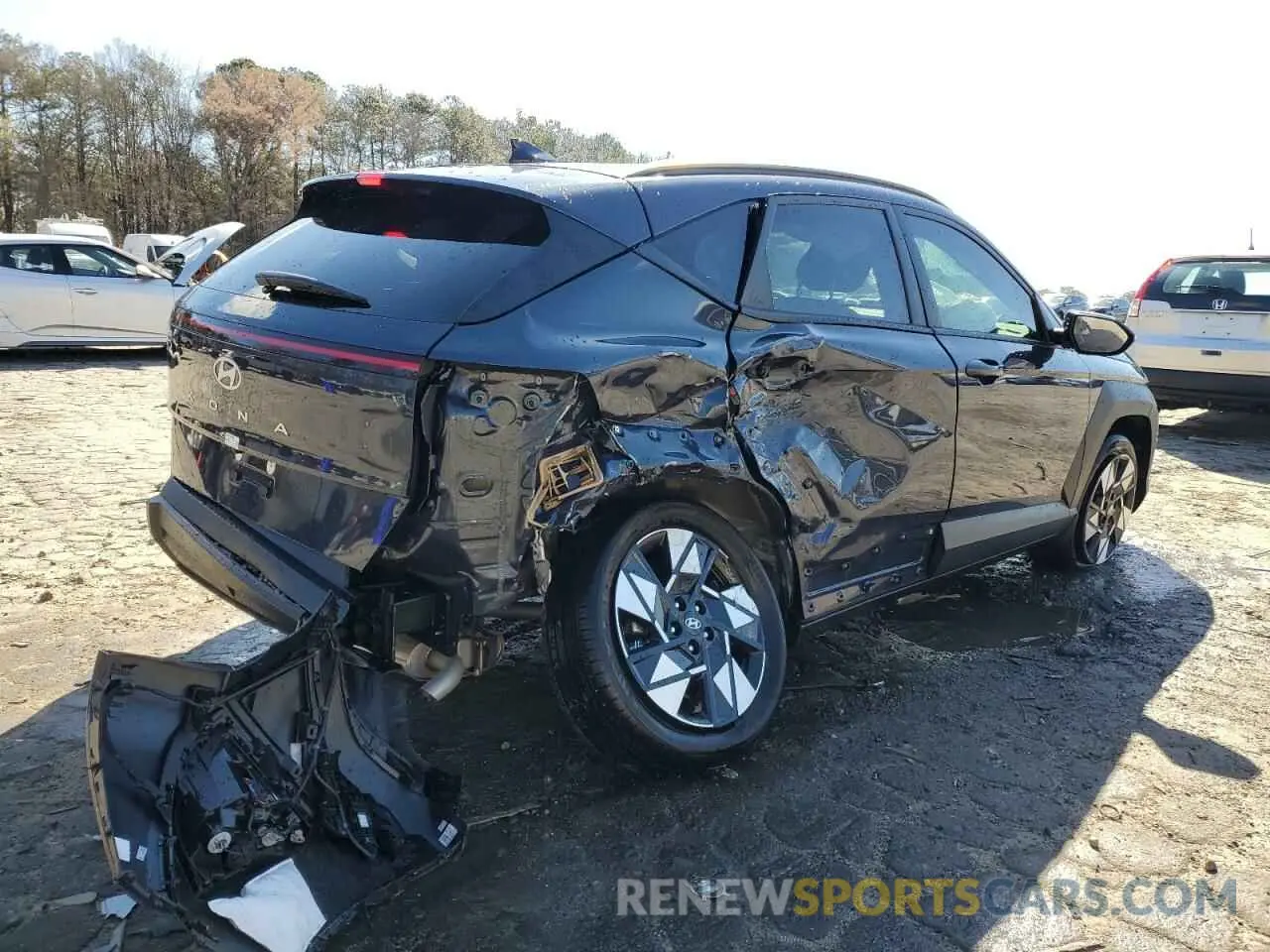 3 Photograph of a damaged car KM8HC3AB9SU205142 HYUNDAI KONA 2025
