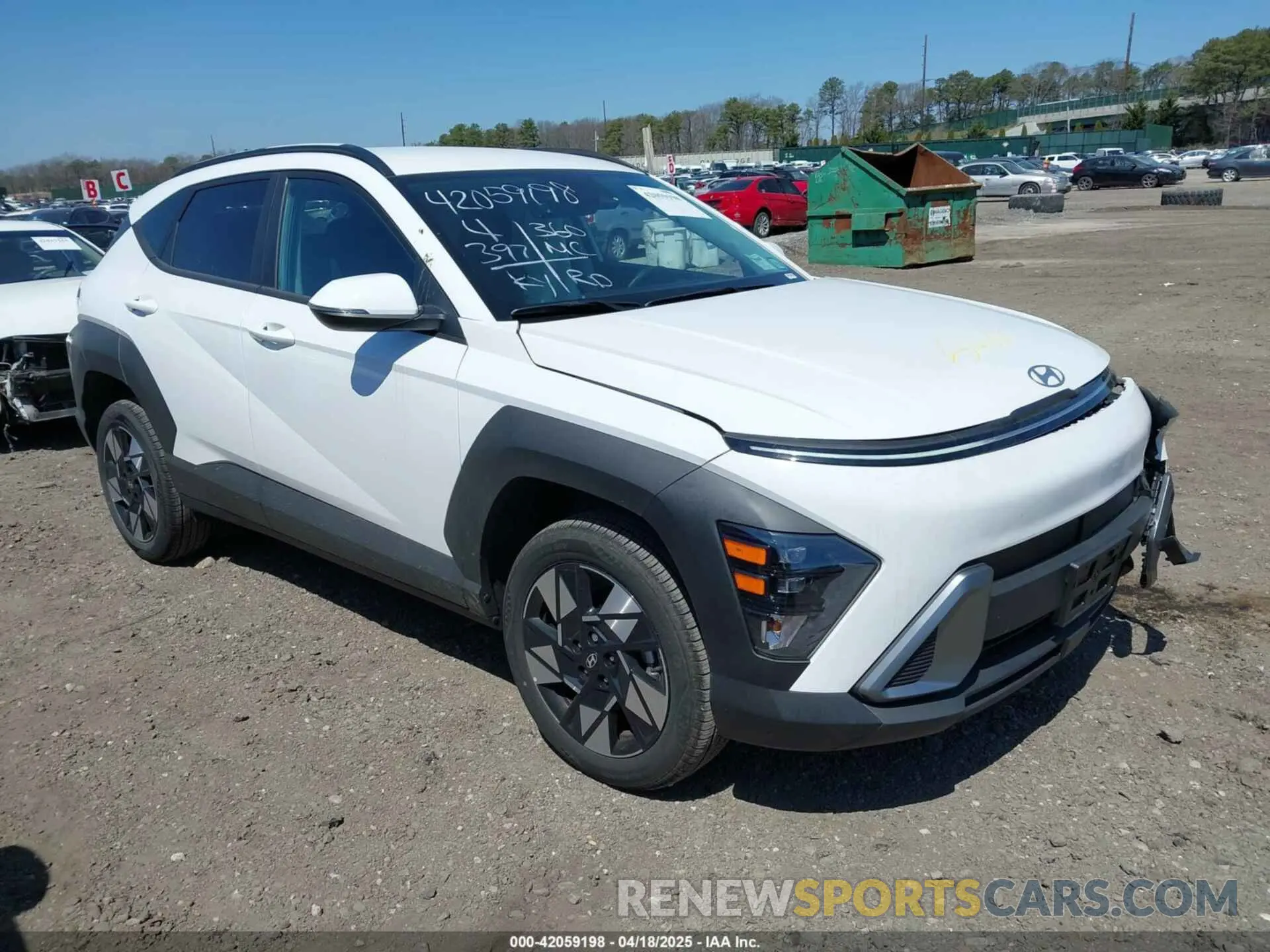 1 Фотография поврежденного автомобиля KM8HCCAB0SU214649 HYUNDAI KONA 2025