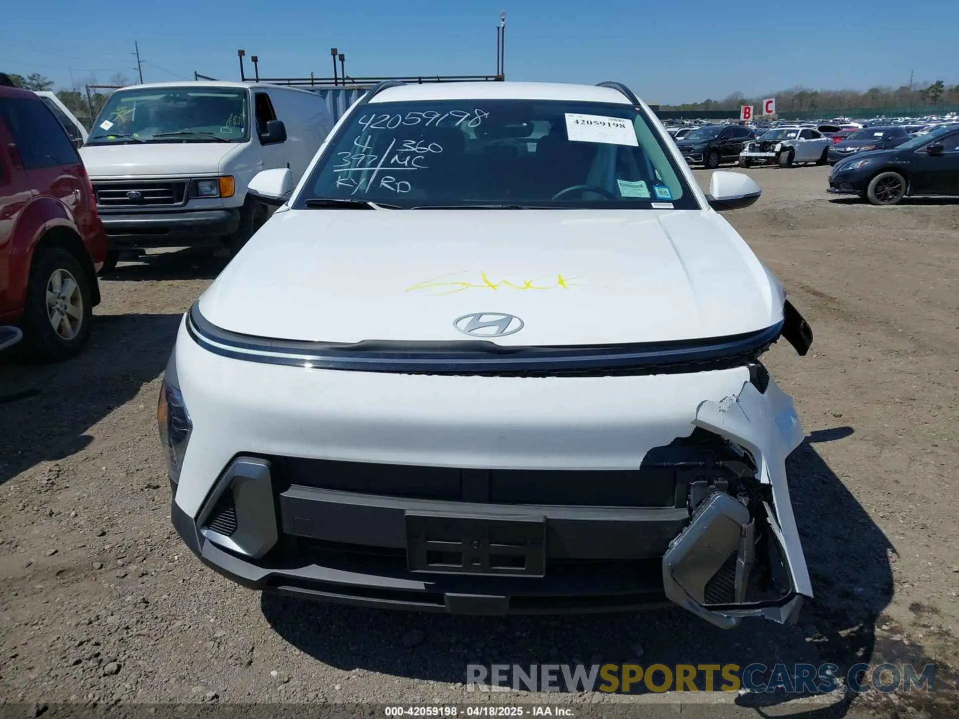 12 Фотография поврежденного автомобиля KM8HCCAB0SU214649 HYUNDAI KONA 2025