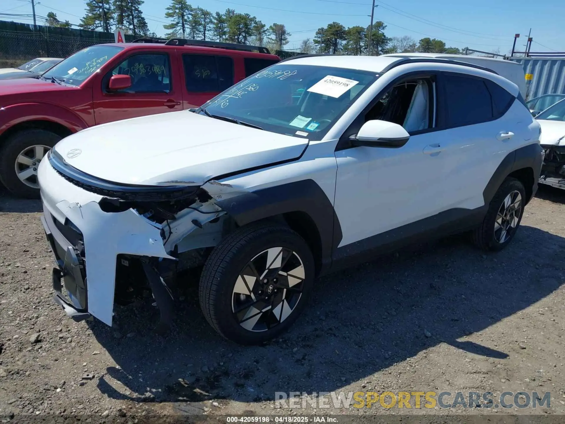 2 Фотография поврежденного автомобиля KM8HCCAB0SU214649 HYUNDAI KONA 2025