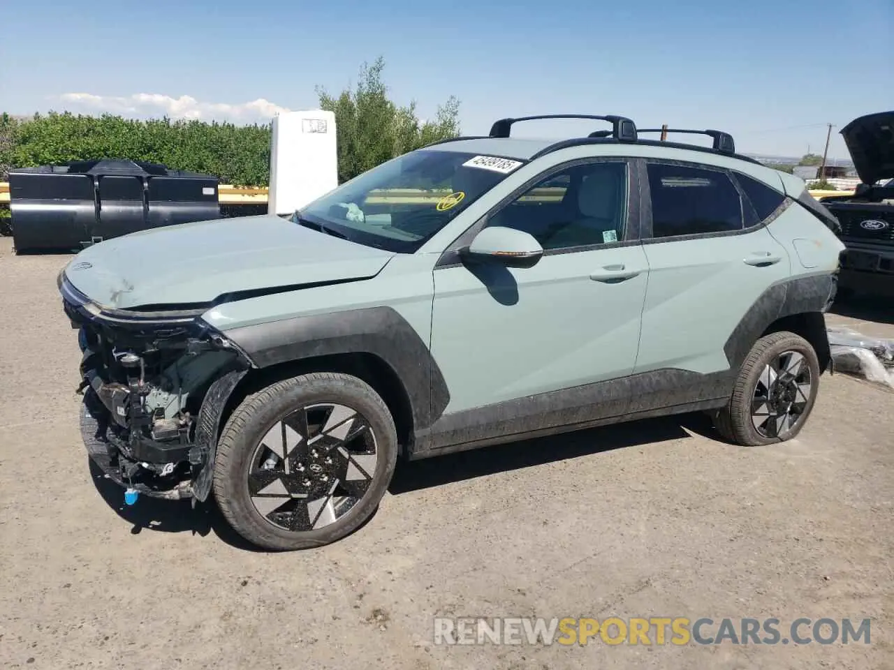 1 Photograph of a damaged car KM8HCCAB2SU202230 HYUNDAI KONA 2025