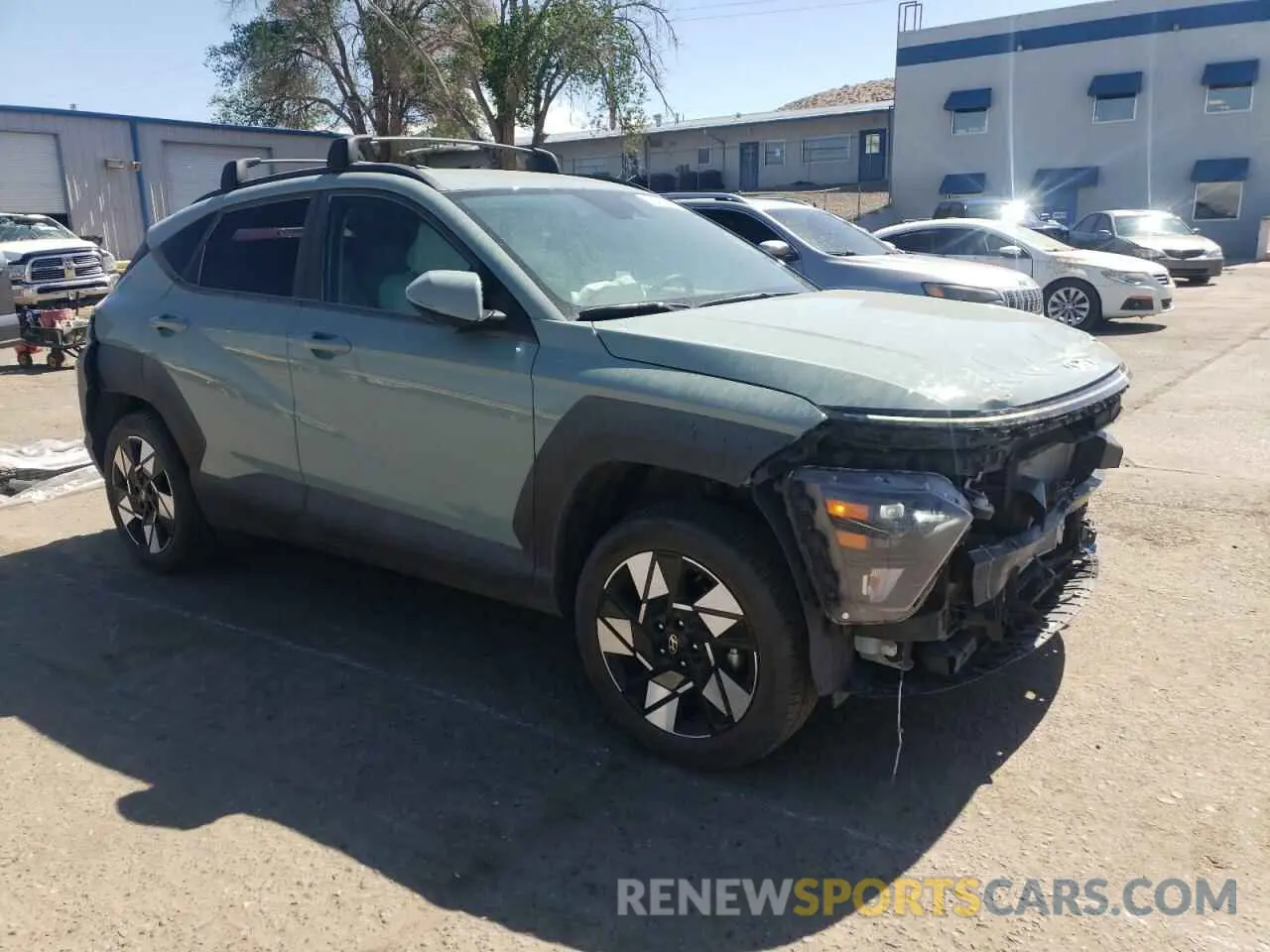 4 Photograph of a damaged car KM8HCCAB2SU202230 HYUNDAI KONA 2025