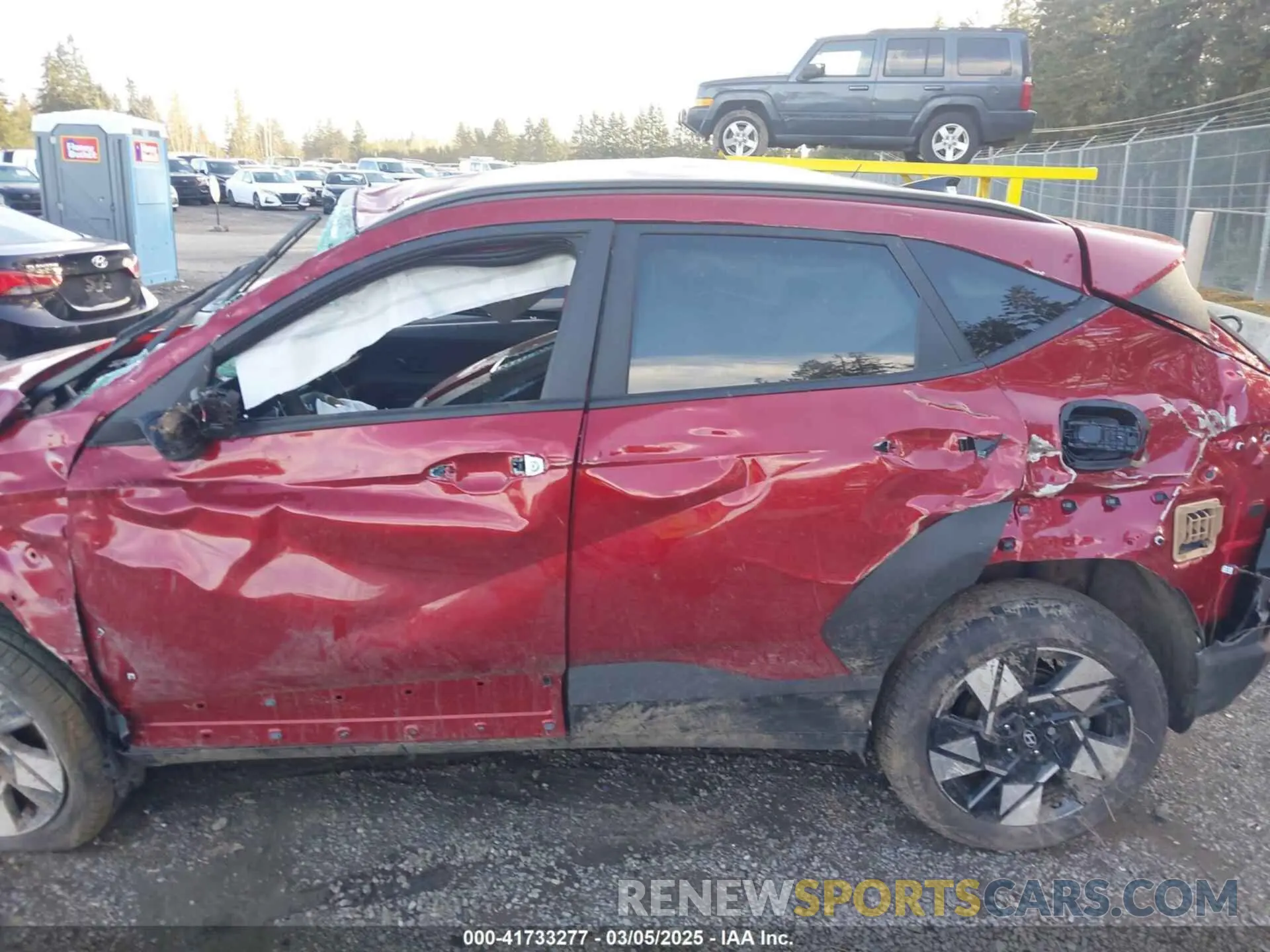 14 Photograph of a damaged car KM8HCCABXSU260201 HYUNDAI KONA 2025