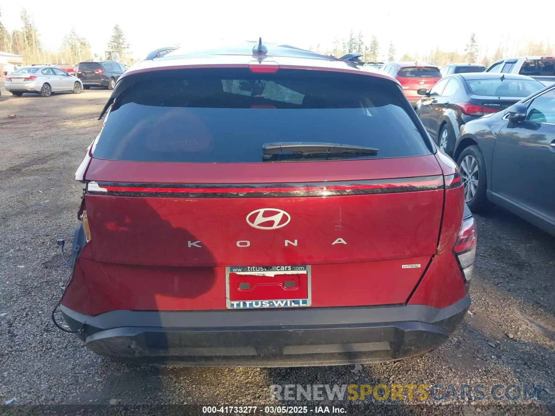 16 Photograph of a damaged car KM8HCCABXSU260201 HYUNDAI KONA 2025