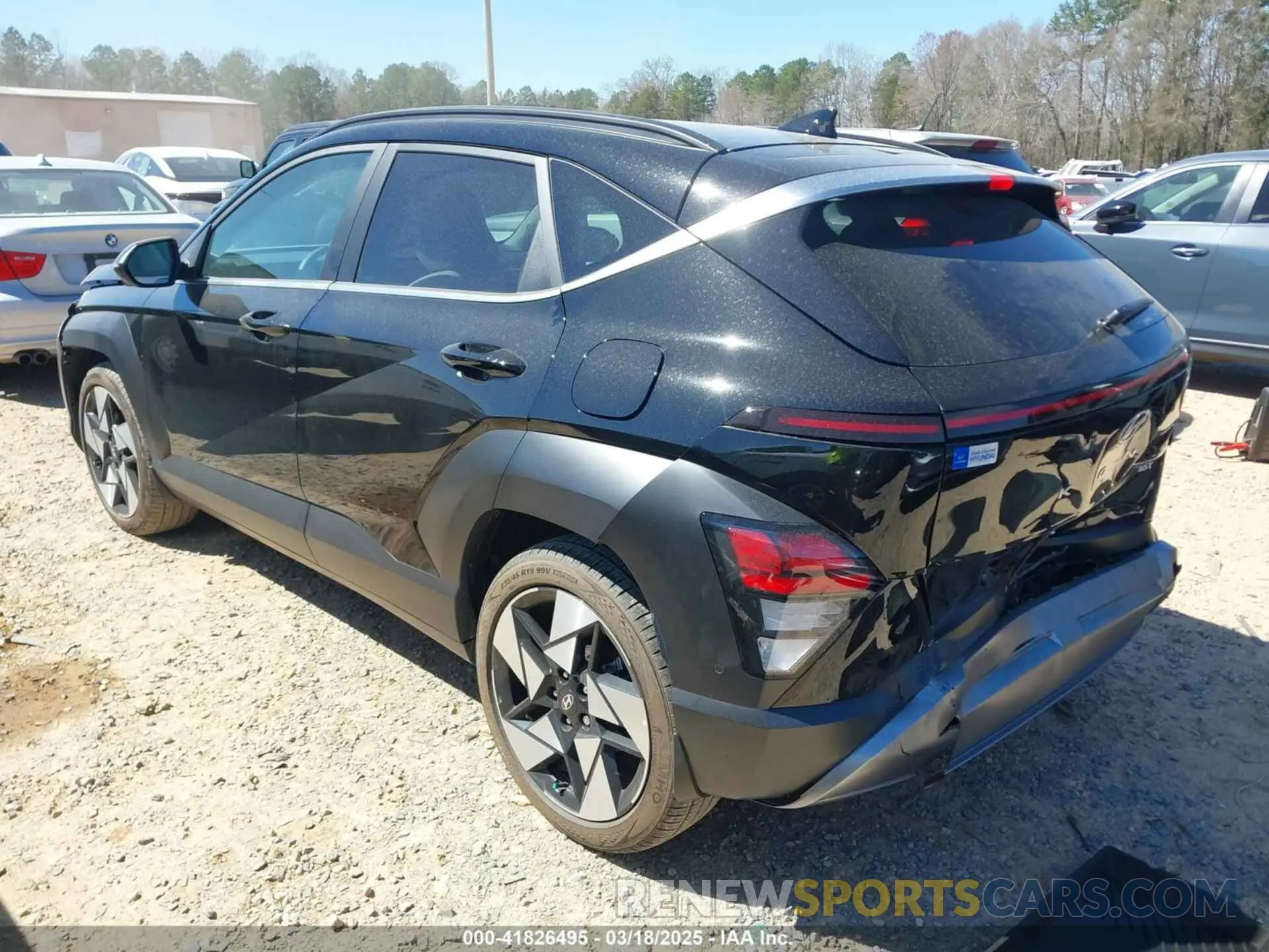 3 Photograph of a damaged car KM8HE3A35SU201768 HYUNDAI KONA 2025