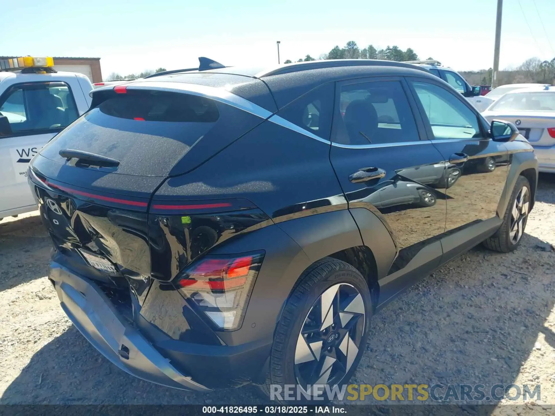 4 Photograph of a damaged car KM8HE3A35SU201768 HYUNDAI KONA 2025