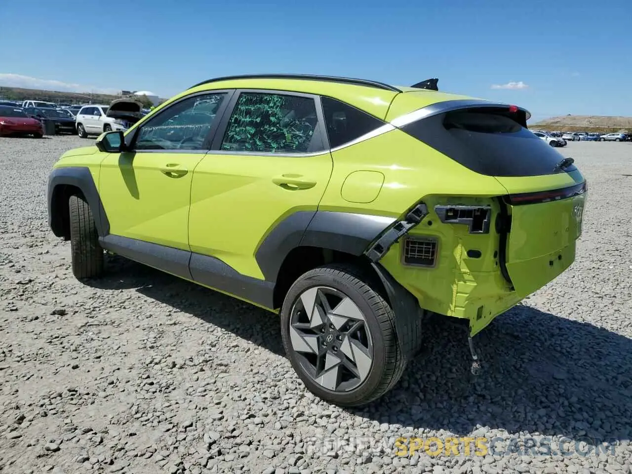 2 Фотография поврежденного автомобиля KM8HECA38SU241441 HYUNDAI KONA 2025
