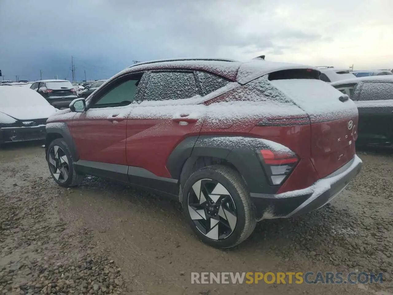 2 Photograph of a damaged car KM8HECA39SU222008 HYUNDAI KONA 2025