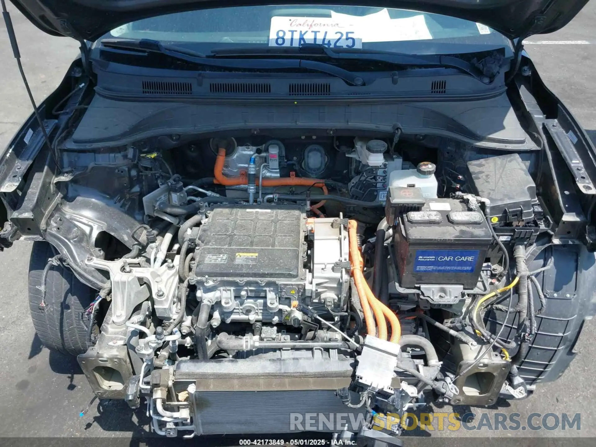 10 Photograph of a damaged car KM8K33AG7LU058922 HYUNDAI KONA ELECTRIC 2020