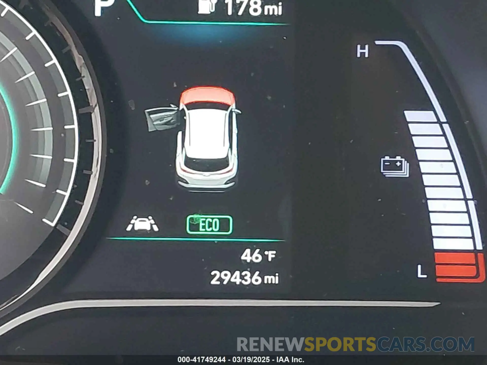 16 Photograph of a damaged car KM8K23AG4MU127554 HYUNDAI KONA ELECTRIC 2021