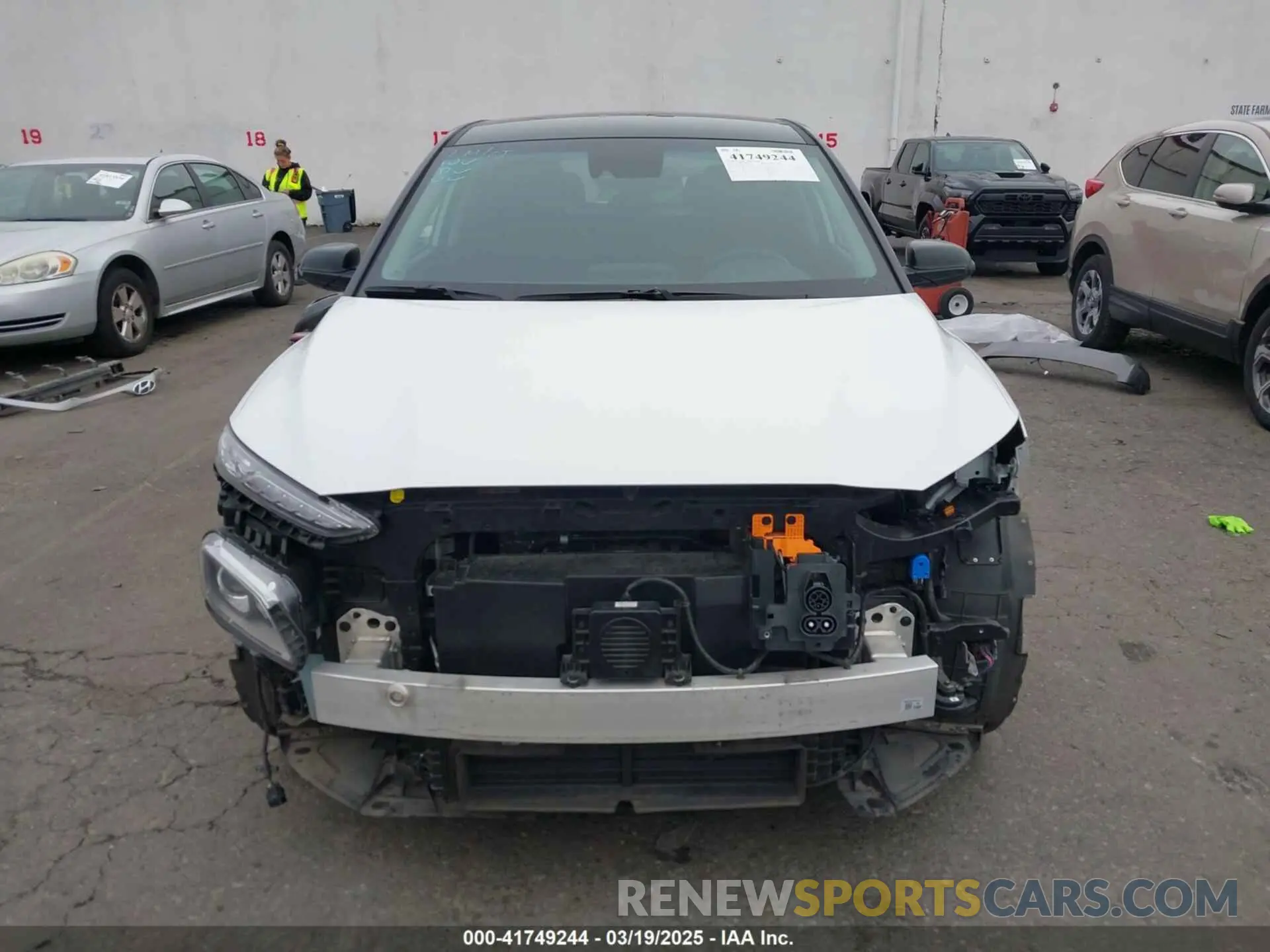 22 Photograph of a damaged car KM8K23AG4MU127554 HYUNDAI KONA ELECTRIC 2021