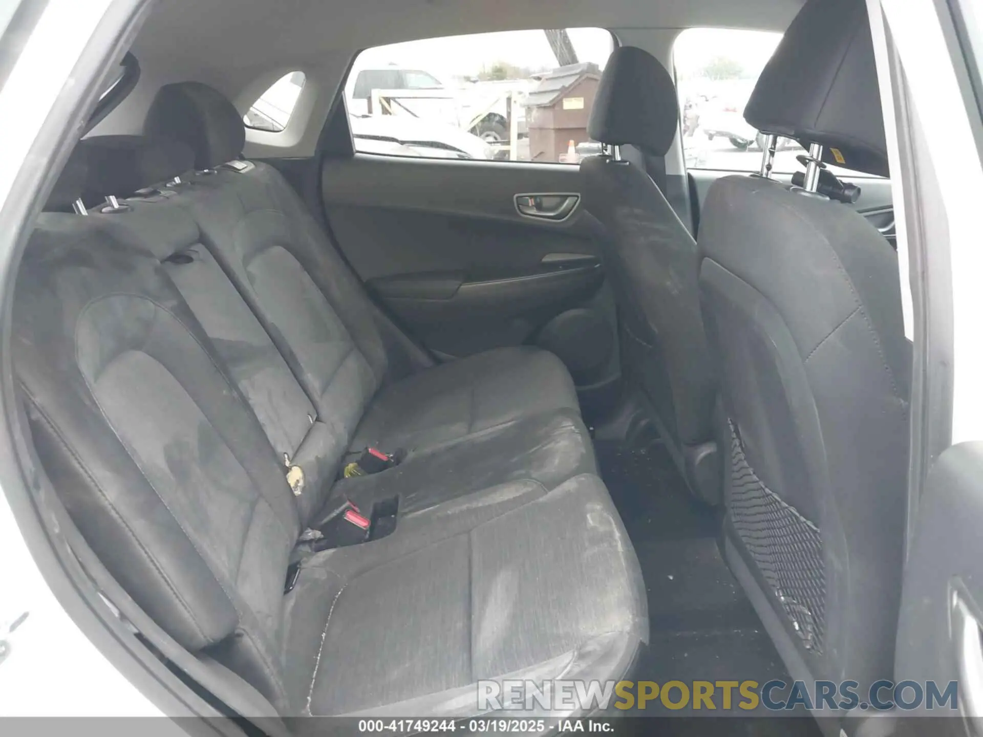 8 Photograph of a damaged car KM8K23AG4MU127554 HYUNDAI KONA ELECTRIC 2021
