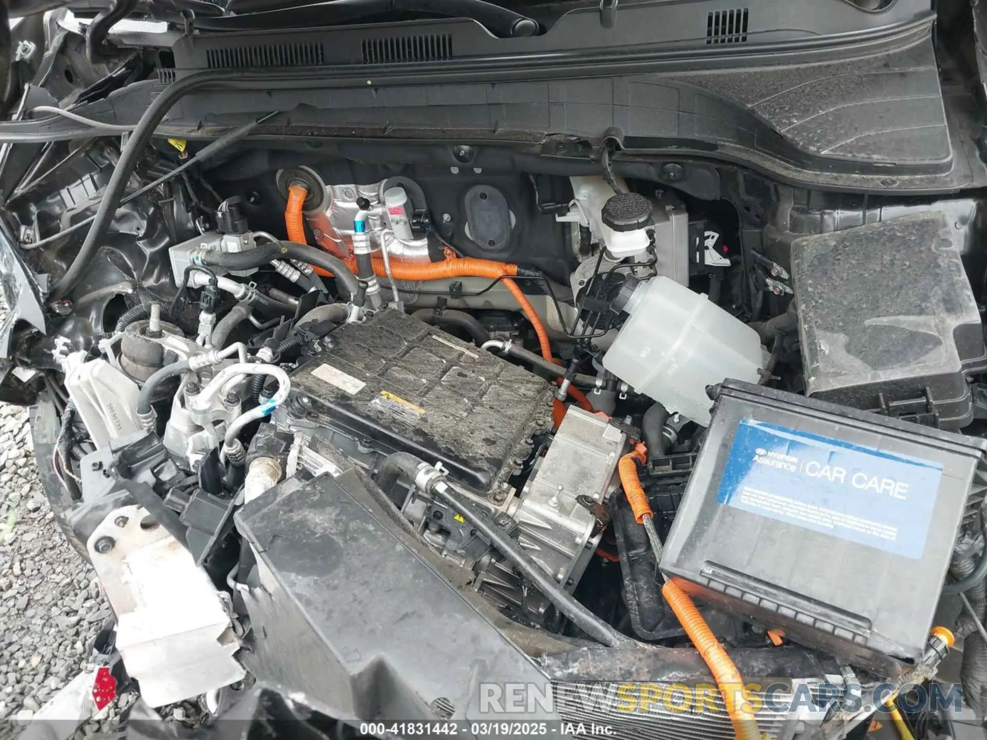 10 Photograph of a damaged car KM8K33AG0MU110795 HYUNDAI KONA ELECTRIC 2021