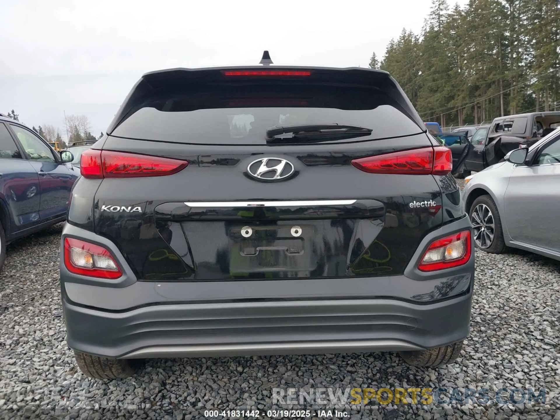 16 Photograph of a damaged car KM8K33AG0MU110795 HYUNDAI KONA ELECTRIC 2021