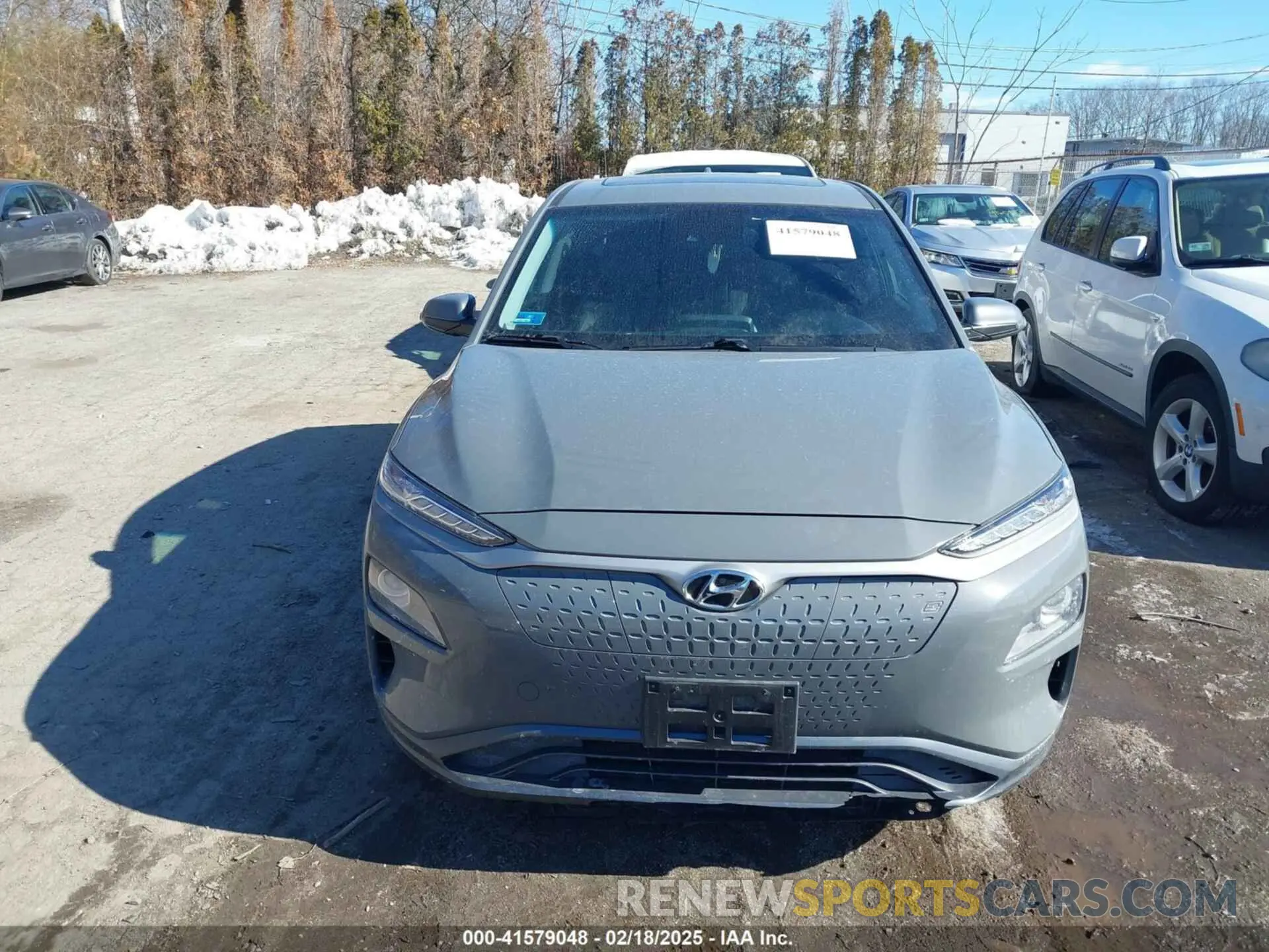 12 Photograph of a damaged car KM8K33AG6MU117945 HYUNDAI KONA ELECTRIC 2021