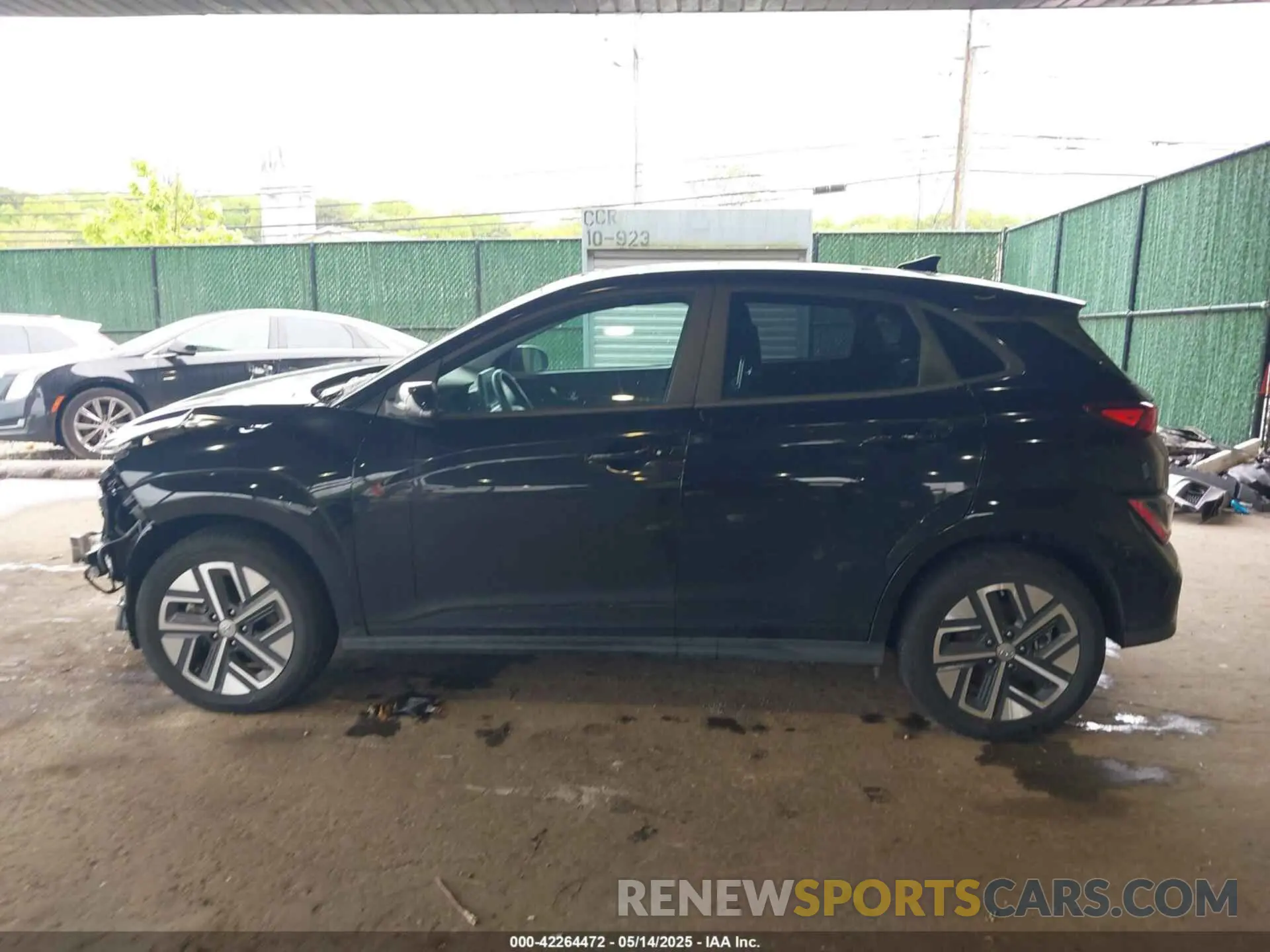 15 Photograph of a damaged car KM8K33AG7NU156867 HYUNDAI KONA ELECTRIC 2022