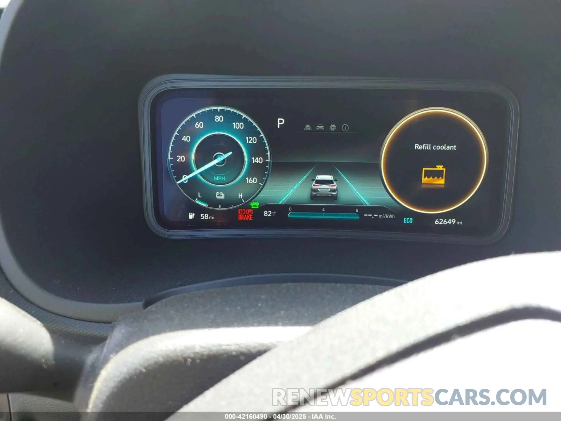 7 Фотография поврежденного автомобиля KM8K33AGXNU150593 HYUNDAI KONA ELECTRIC 2022