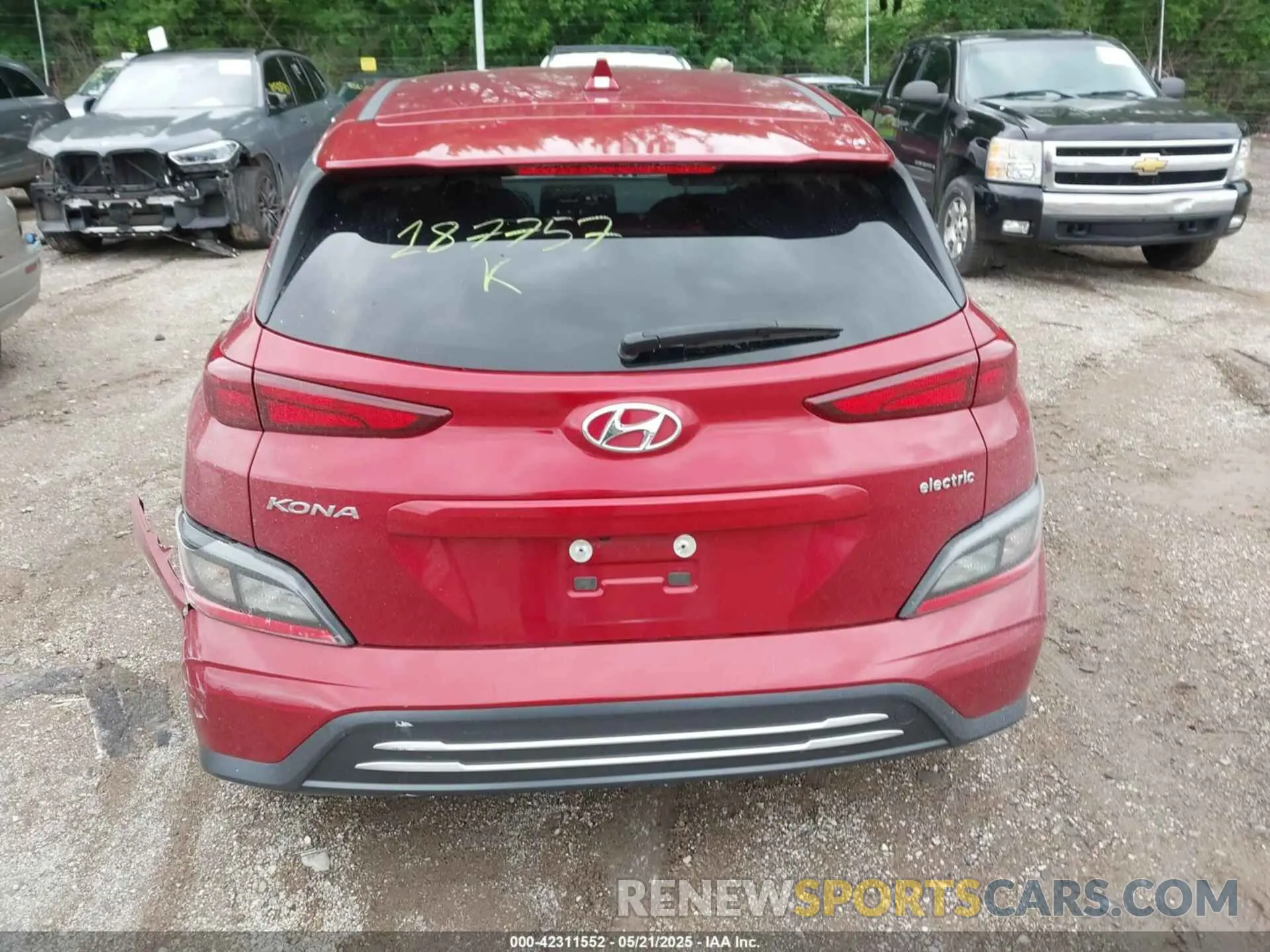 16 Photograph of a damaged car KM8K23AG4PU187757 HYUNDAI KONA ELECTRIC 2023
