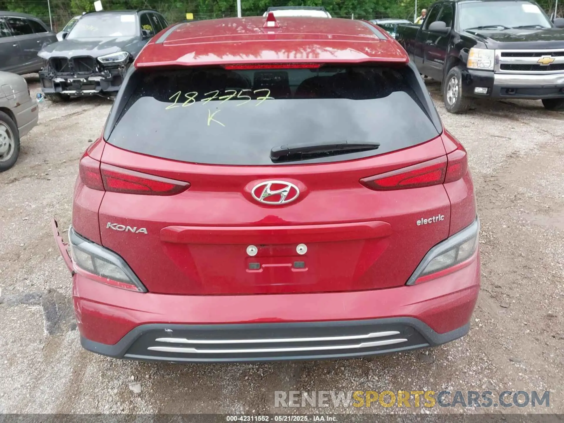 20 Photograph of a damaged car KM8K23AG4PU187757 HYUNDAI KONA ELECTRIC 2023