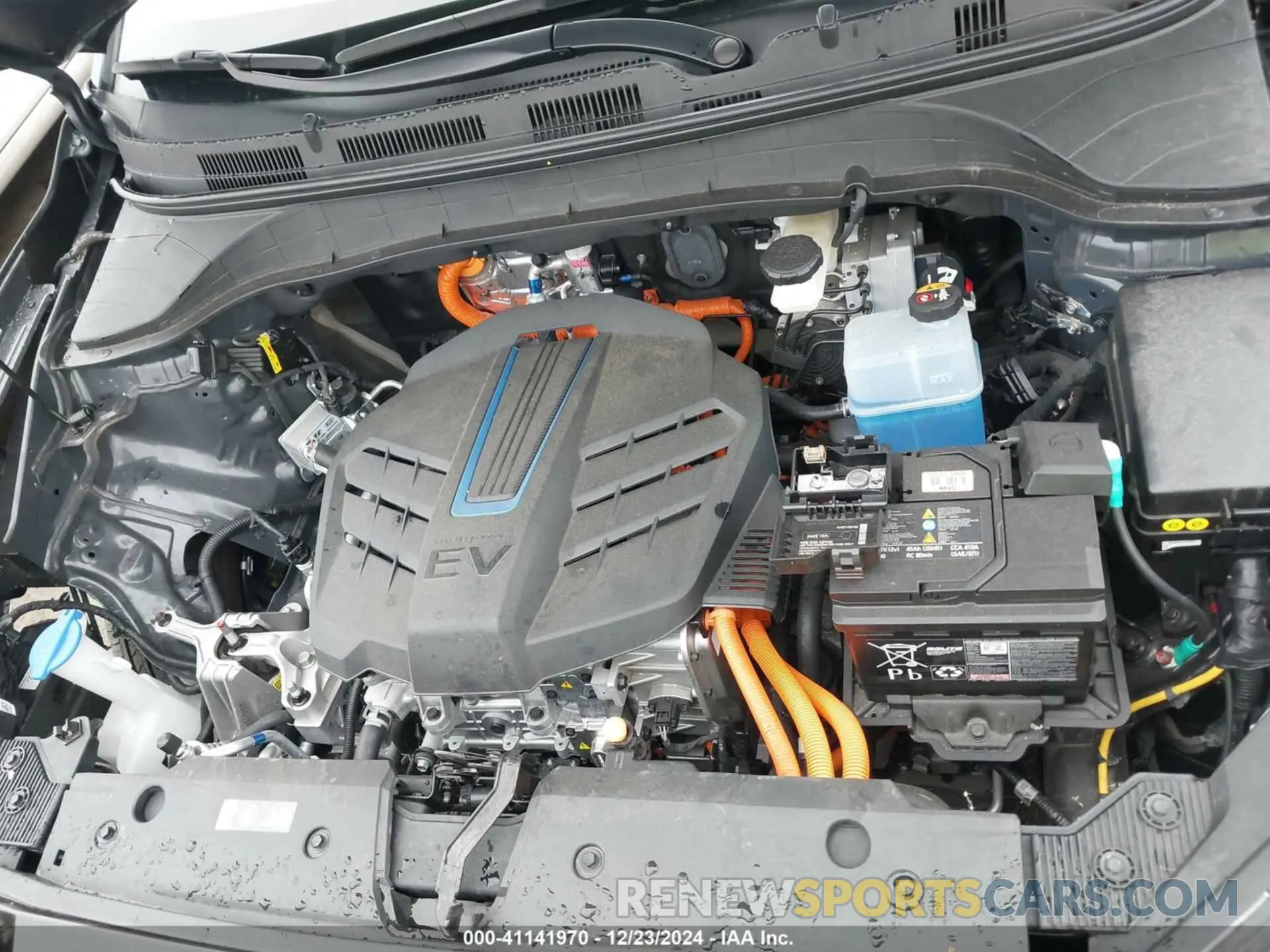 10 Фотография поврежденного автомобиля KM8K23AG6PU166246 HYUNDAI KONA ELECTRIC 2023
