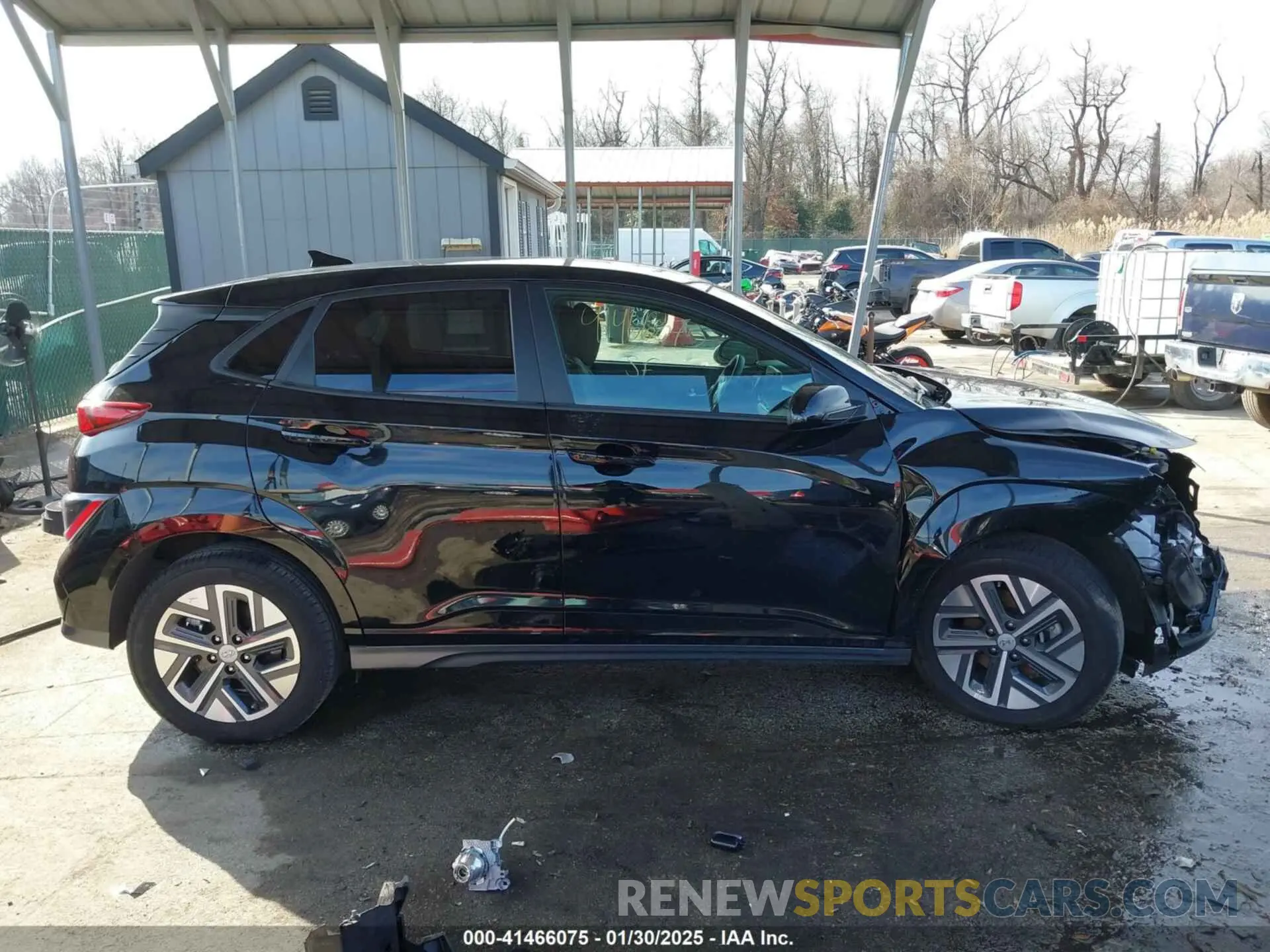 14 Фотография поврежденного автомобиля KM8K23AG6PU191048 HYUNDAI KONA ELECTRIC 2023