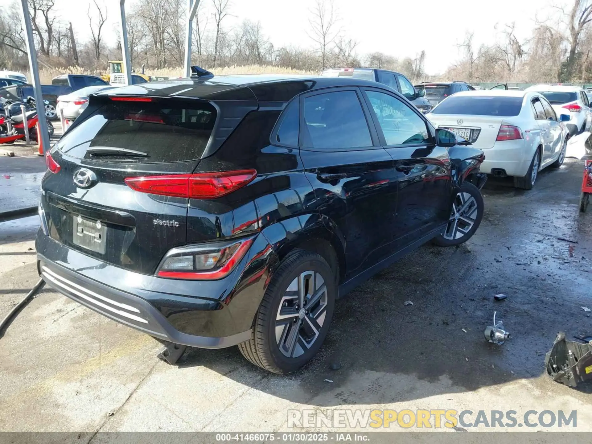 4 Фотография поврежденного автомобиля KM8K23AG6PU191048 HYUNDAI KONA ELECTRIC 2023