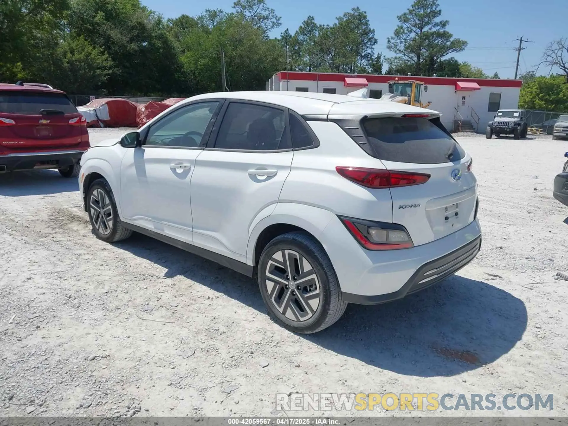 3 Photograph of a damaged car KM8K23AG7PU190457 HYUNDAI KONA ELECTRIC 2023