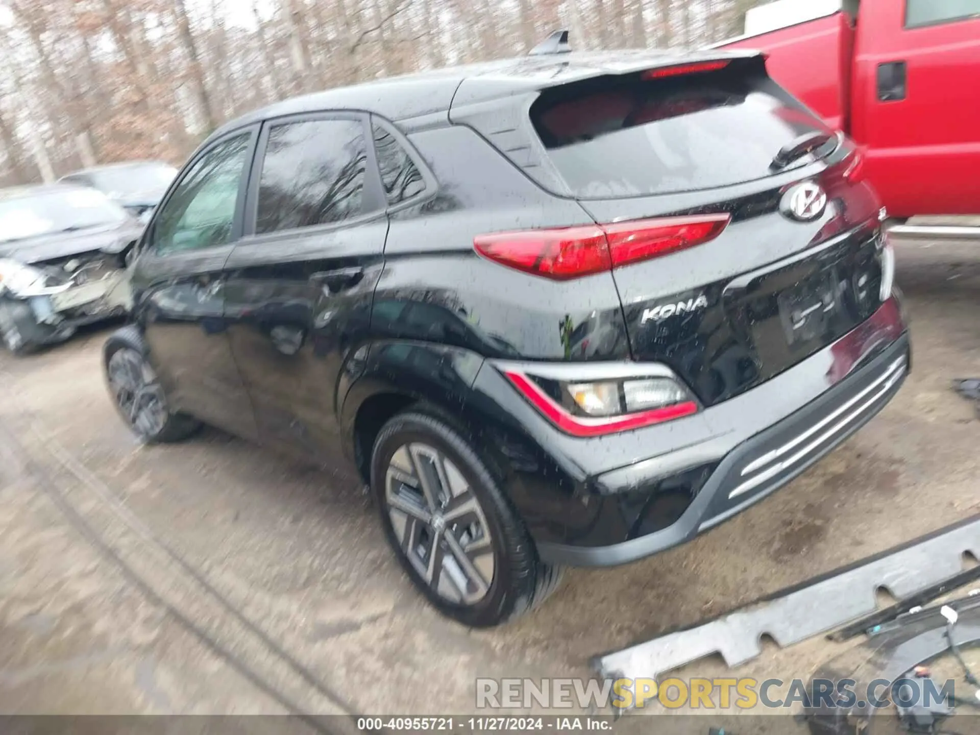 3 Photograph of a damaged car KM8K23AGXPU190971 HYUNDAI KONA ELECTRIC 2023