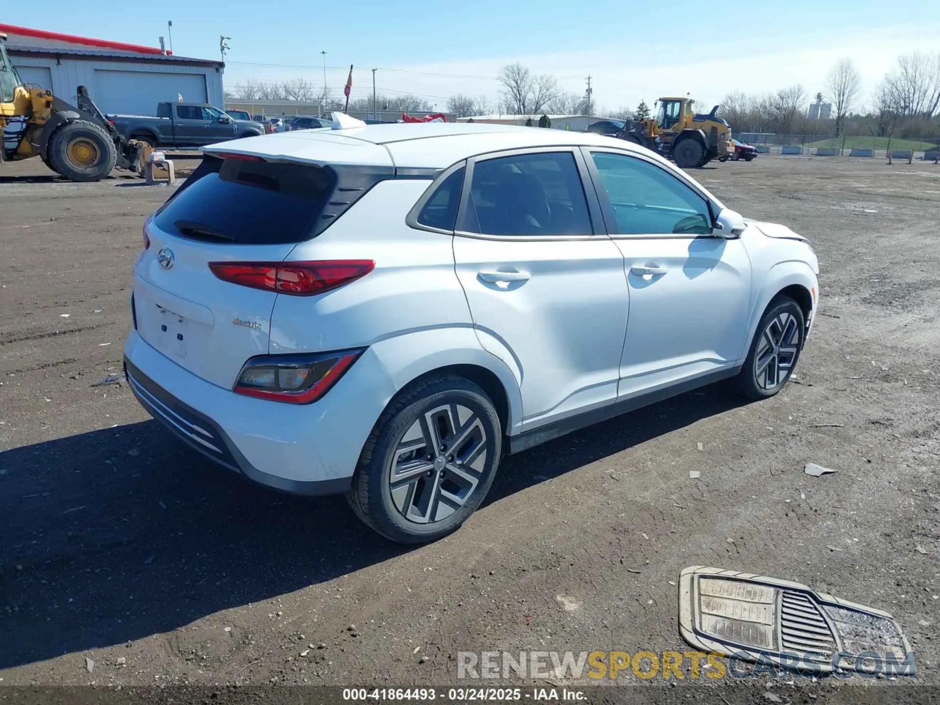 4 Photograph of a damaged car KM8K33AG0PU190264 HYUNDAI KONA ELECTRIC 2023