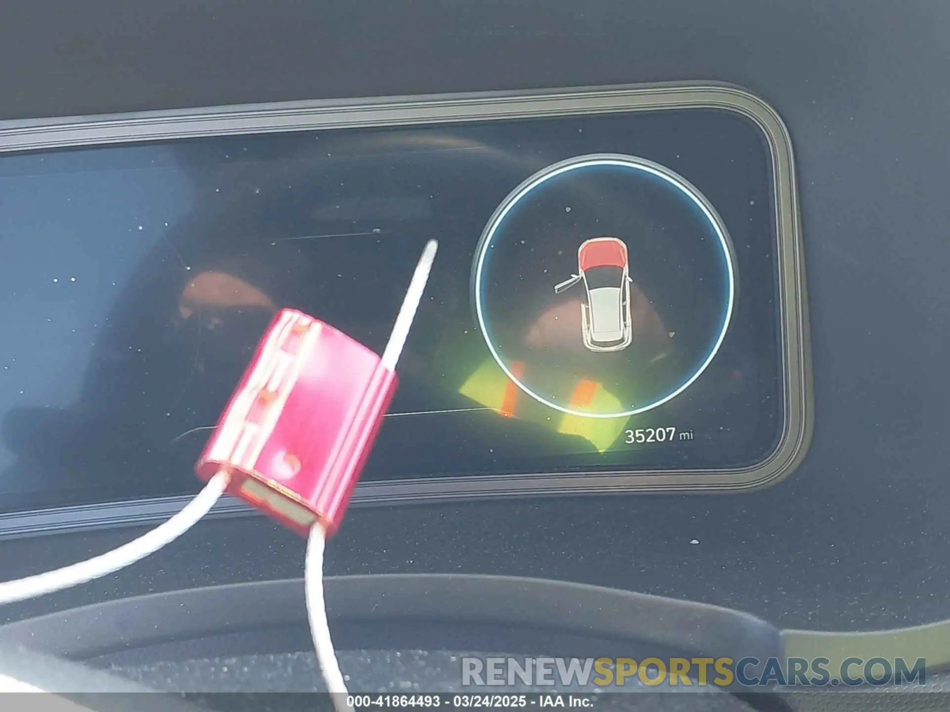 7 Photograph of a damaged car KM8K33AG0PU190264 HYUNDAI KONA ELECTRIC 2023