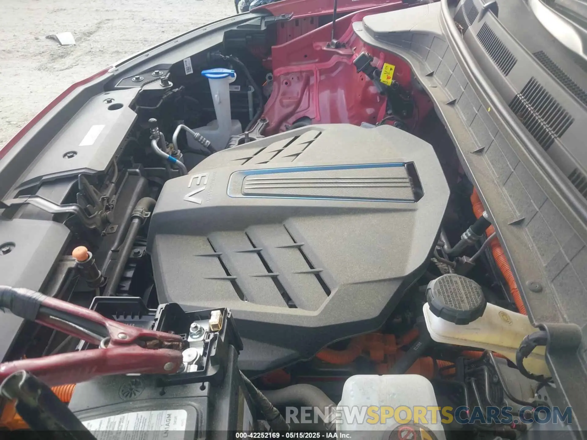 10 Photograph of a damaged car KM8K33AG6PU191550 HYUNDAI KONA ELECTRIC 2023