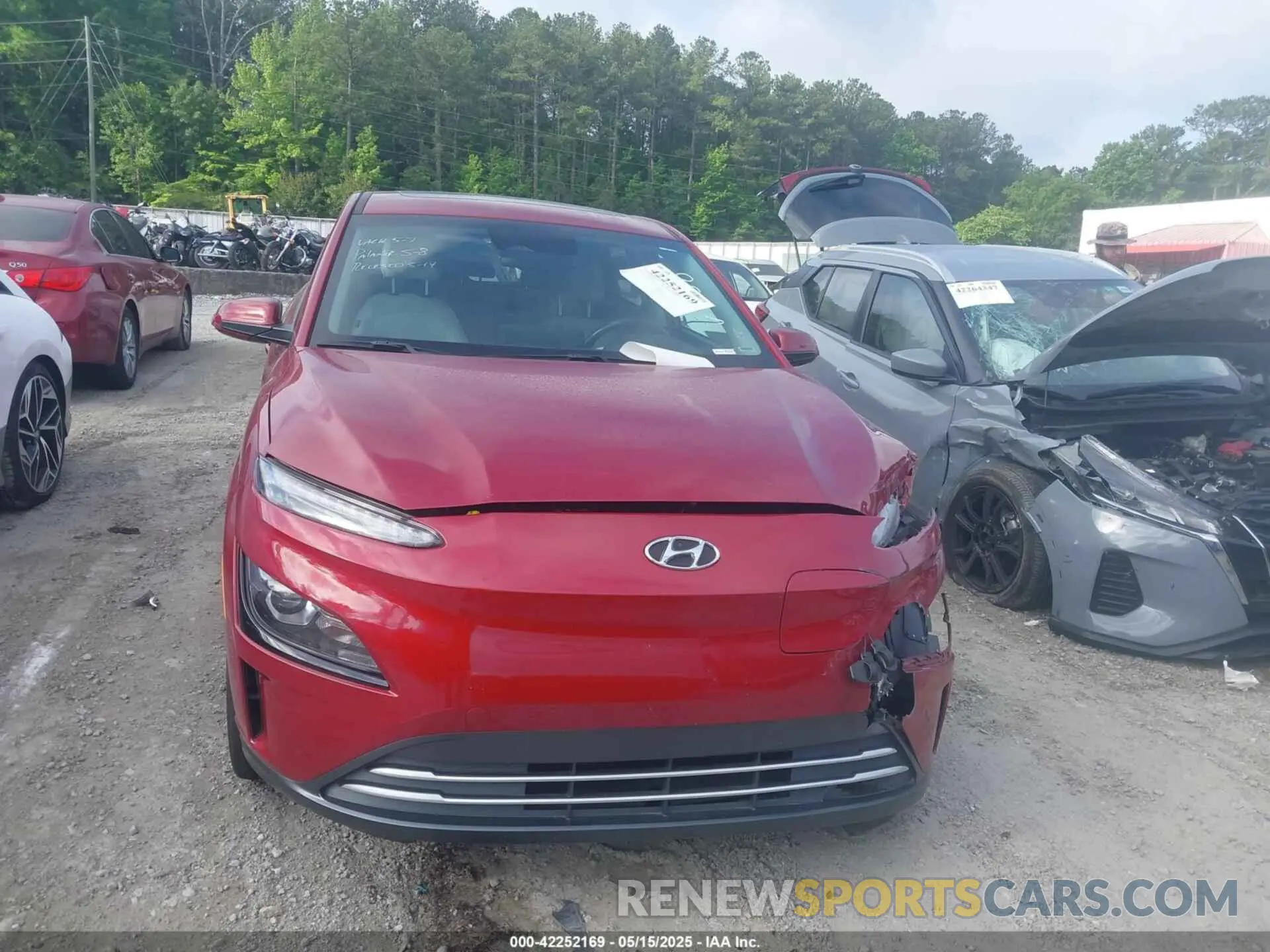 12 Photograph of a damaged car KM8K33AG6PU191550 HYUNDAI KONA ELECTRIC 2023