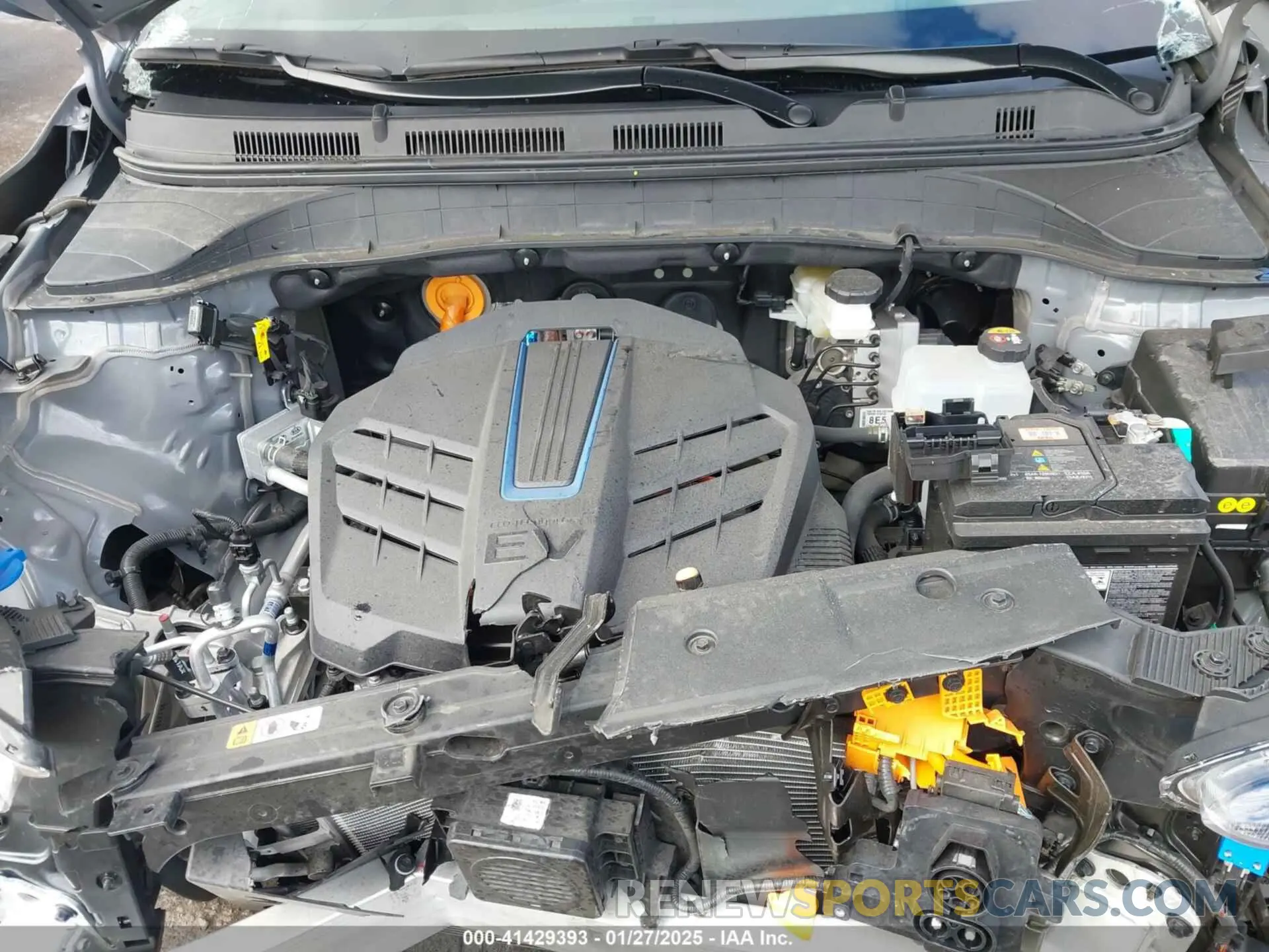 10 Фотография поврежденного автомобиля KM8K33AG8PU176452 HYUNDAI KONA ELECTRIC 2023