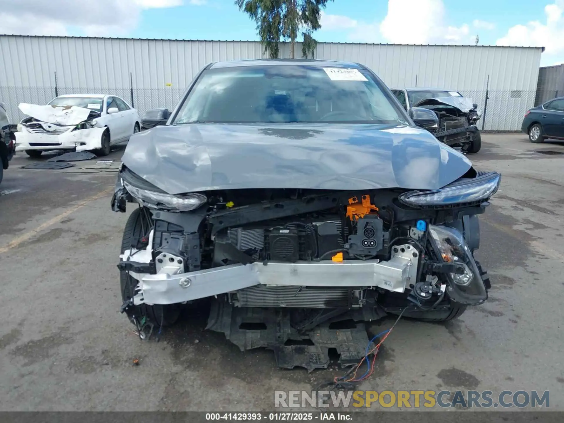 13 Фотография поврежденного автомобиля KM8K33AG8PU176452 HYUNDAI KONA ELECTRIC 2023