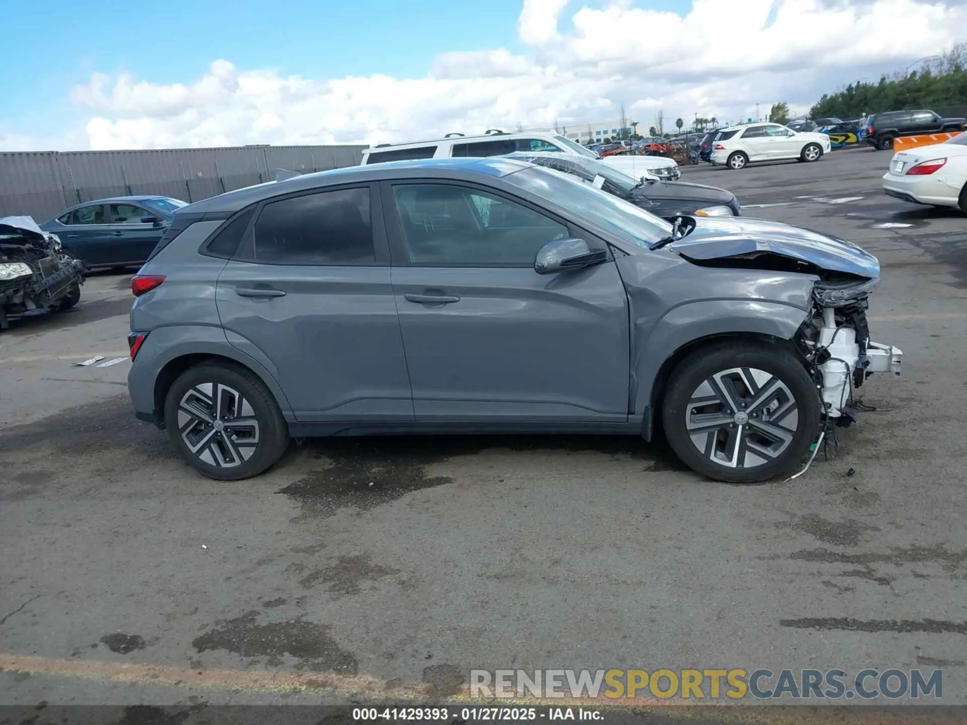 14 Фотография поврежденного автомобиля KM8K33AG8PU176452 HYUNDAI KONA ELECTRIC 2023