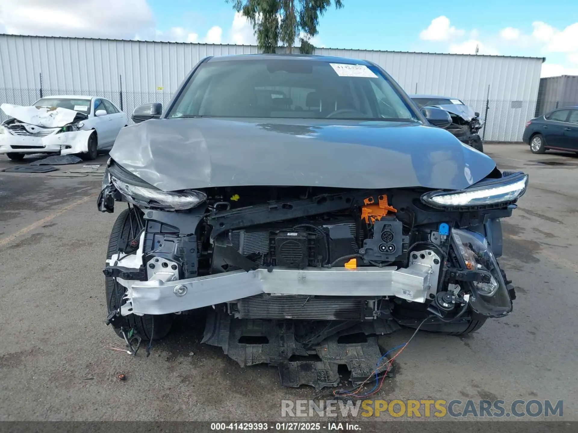 6 Фотография поврежденного автомобиля KM8K33AG8PU176452 HYUNDAI KONA ELECTRIC 2023