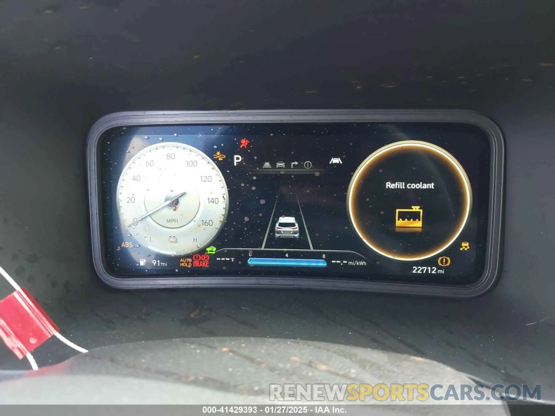 7 Фотография поврежденного автомобиля KM8K33AG8PU176452 HYUNDAI KONA ELECTRIC 2023