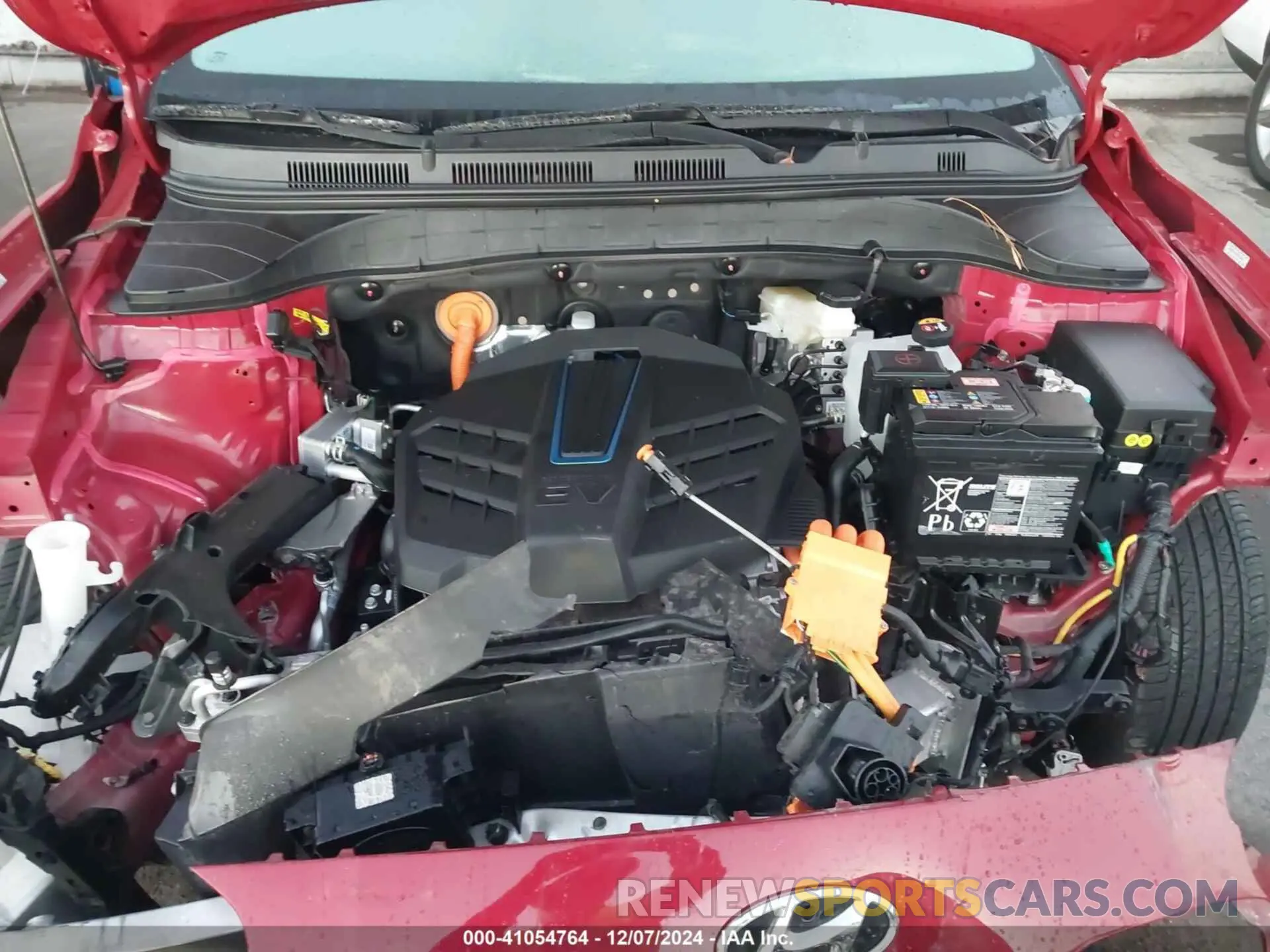 10 Photograph of a damaged car KM8K33AGXPU183659 HYUNDAI KONA ELECTRIC 2023