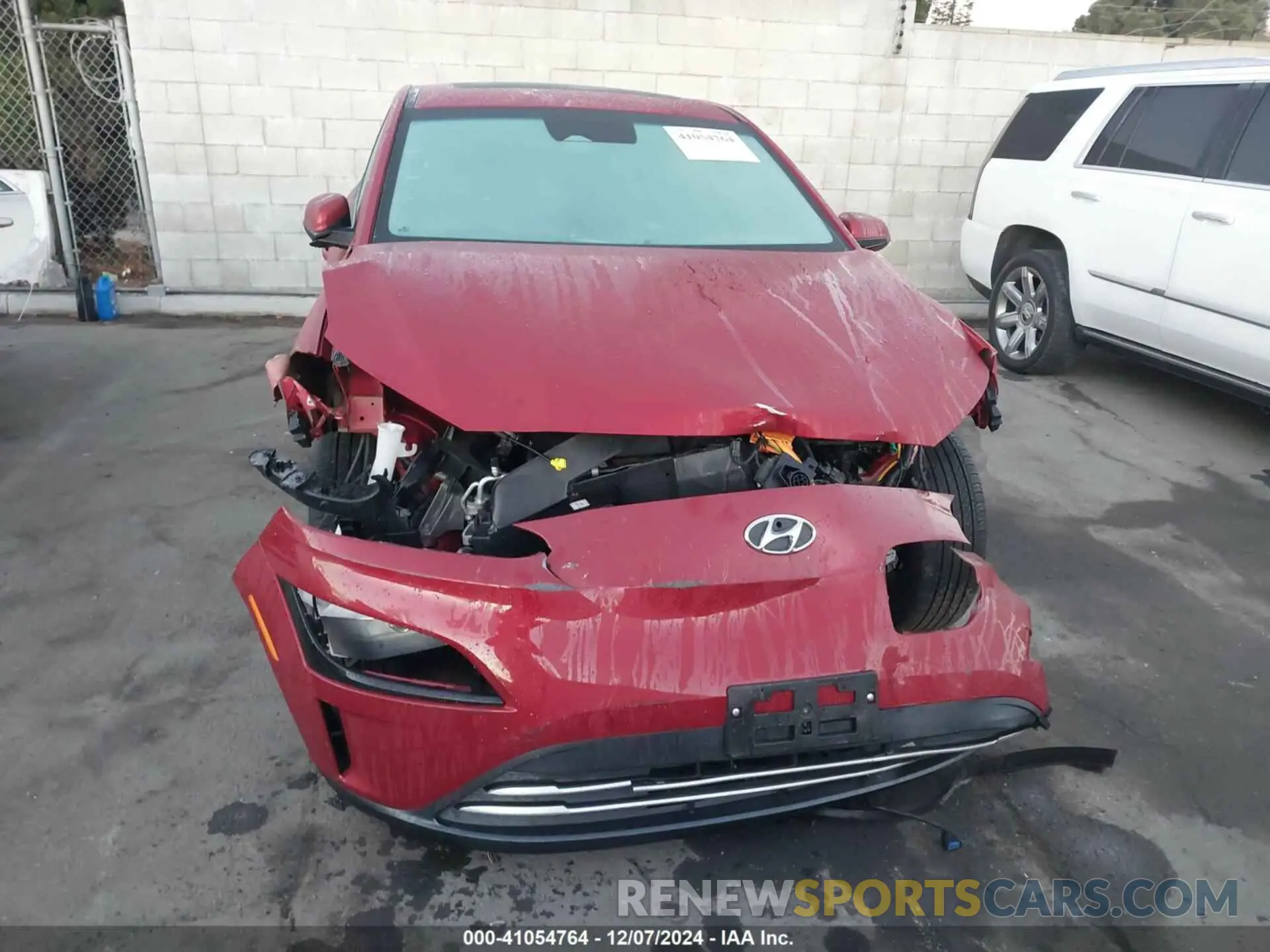 13 Photograph of a damaged car KM8K33AGXPU183659 HYUNDAI KONA ELECTRIC 2023