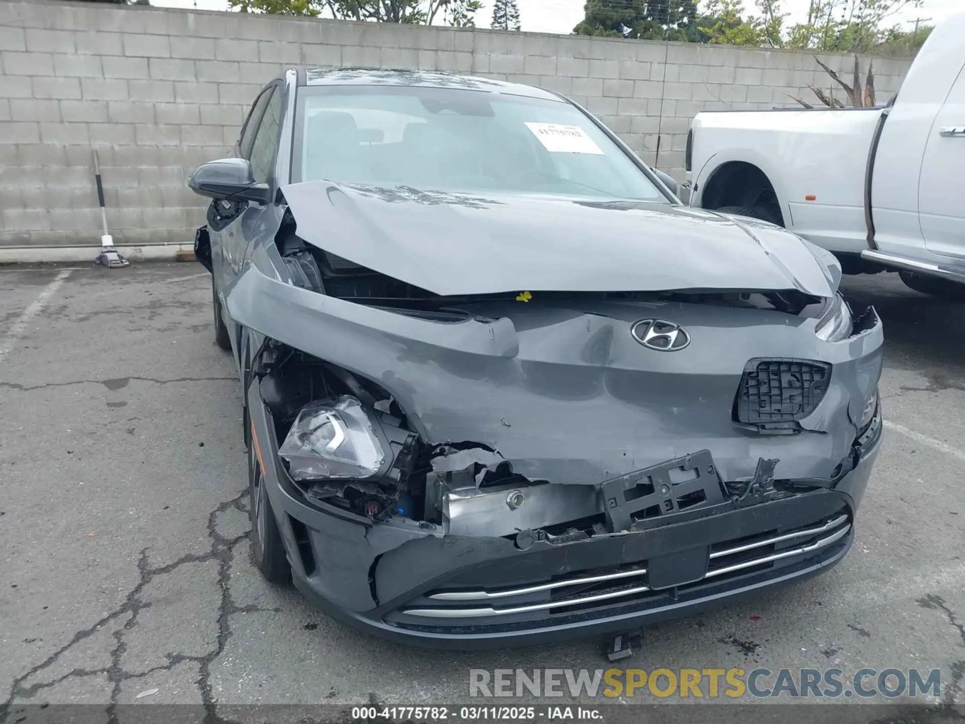 1 Фотография поврежденного автомобиля KM8K53AG4PU161344 HYUNDAI KONA ELECTRIC 2023