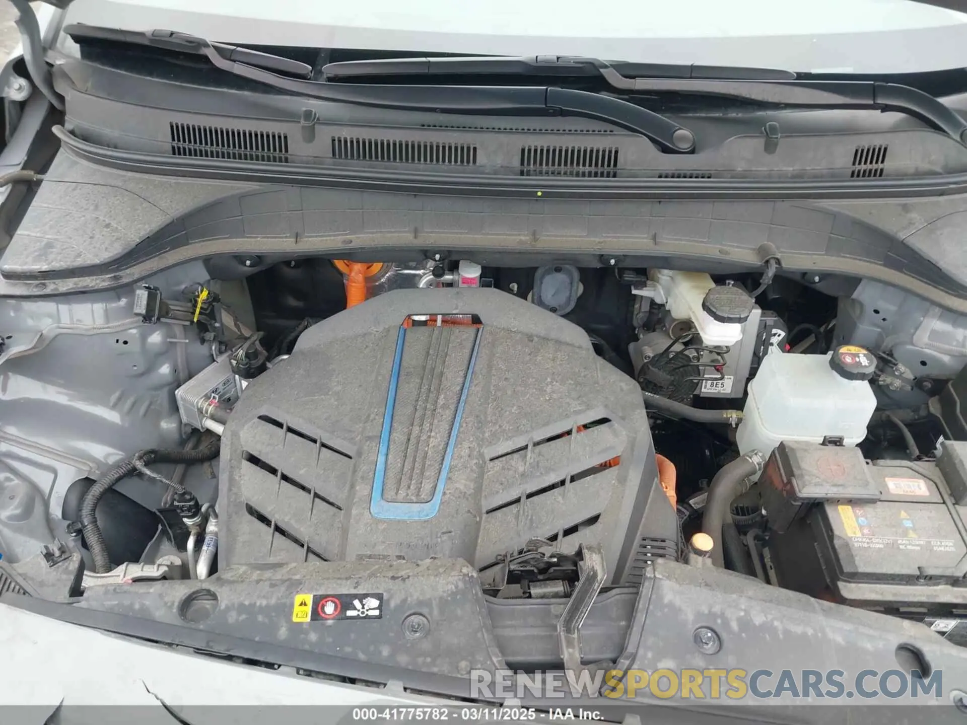10 Фотография поврежденного автомобиля KM8K53AG4PU161344 HYUNDAI KONA ELECTRIC 2023