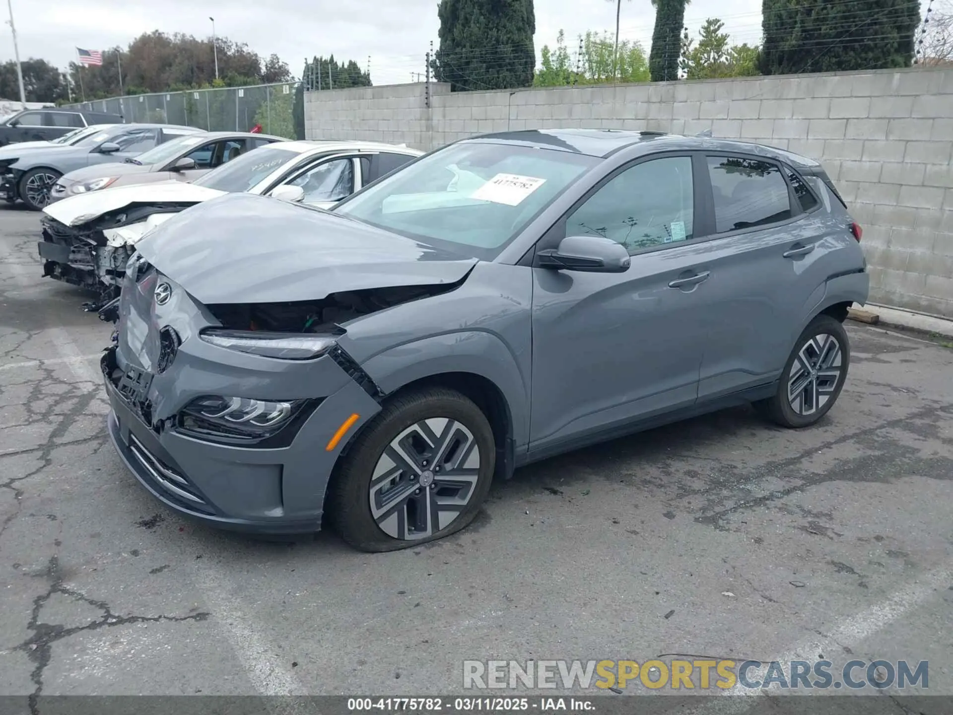14 Фотография поврежденного автомобиля KM8K53AG4PU161344 HYUNDAI KONA ELECTRIC 2023