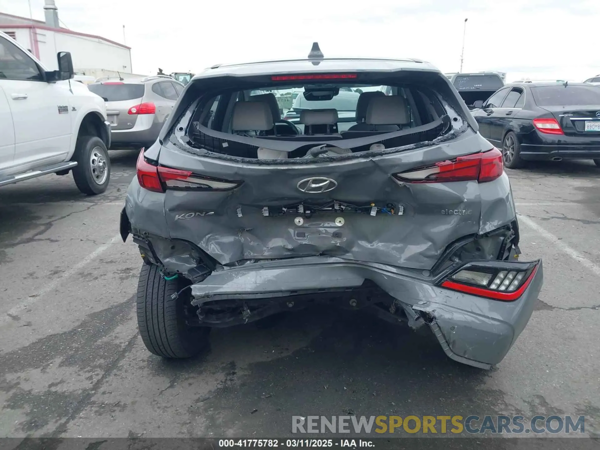 16 Фотография поврежденного автомобиля KM8K53AG4PU161344 HYUNDAI KONA ELECTRIC 2023
