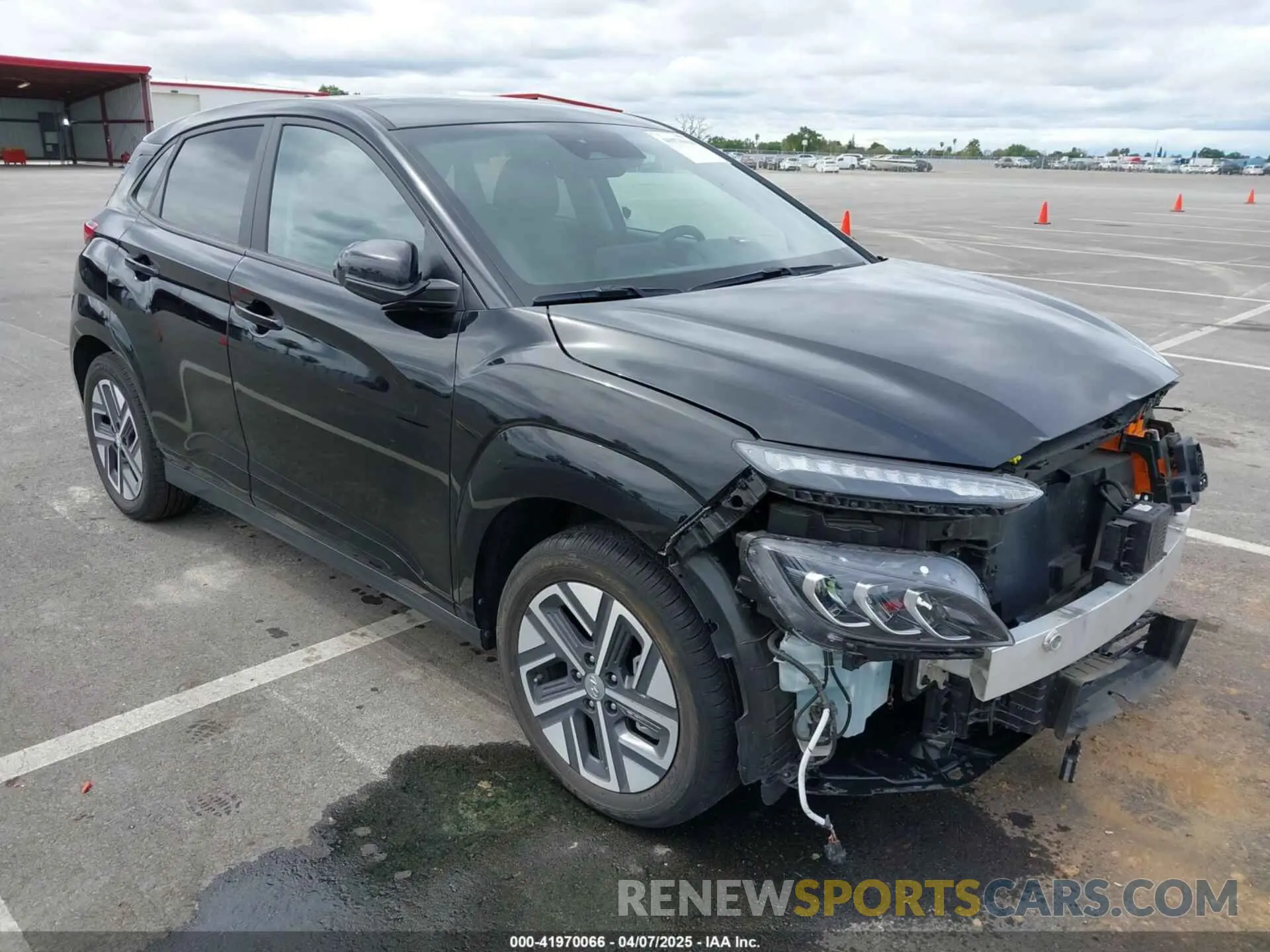 1 Фотография поврежденного автомобиля KM8K53AGXPU170730 HYUNDAI KONA ELECTRIC 2023