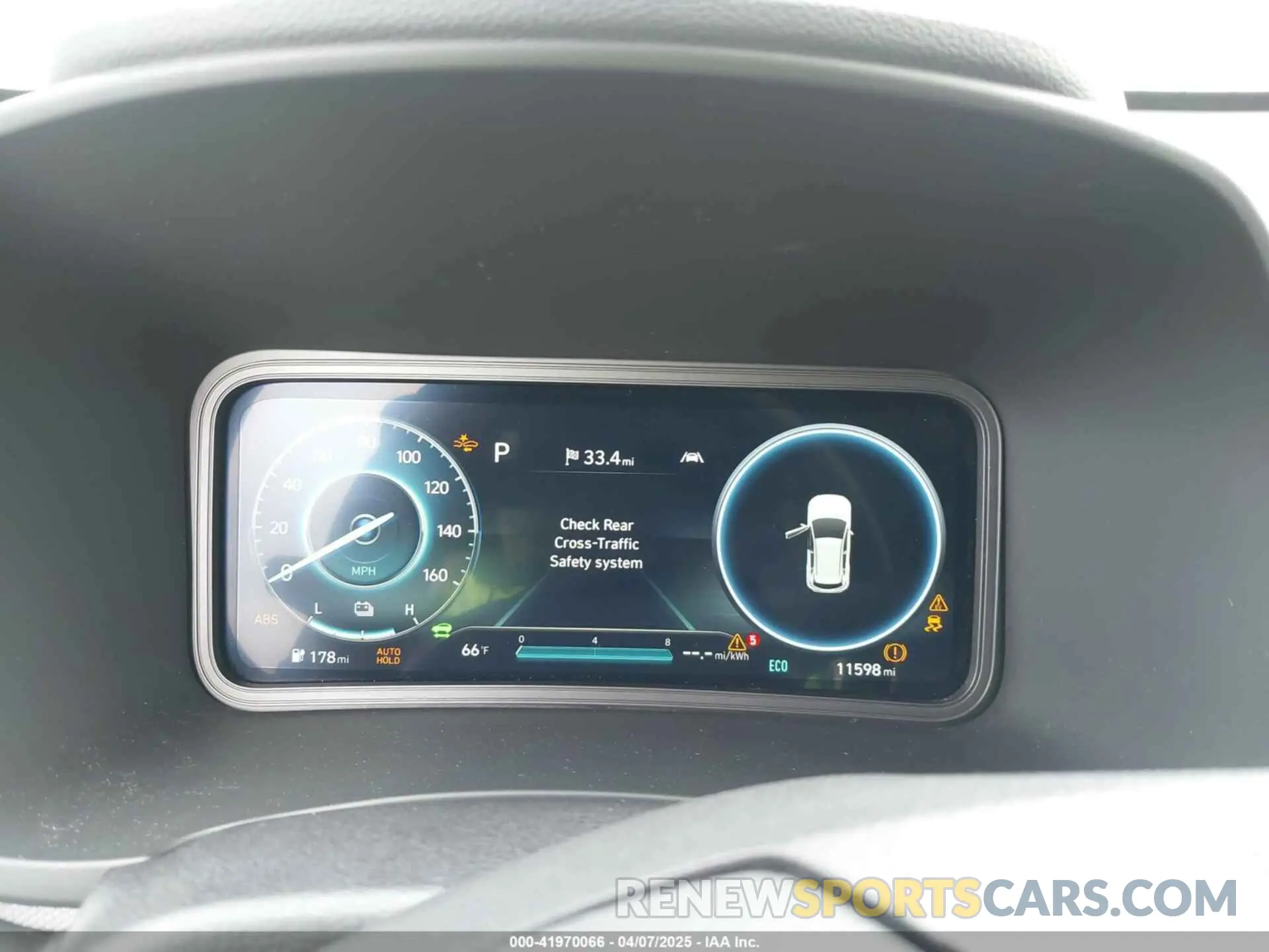 7 Фотография поврежденного автомобиля KM8K53AGXPU170730 HYUNDAI KONA ELECTRIC 2023