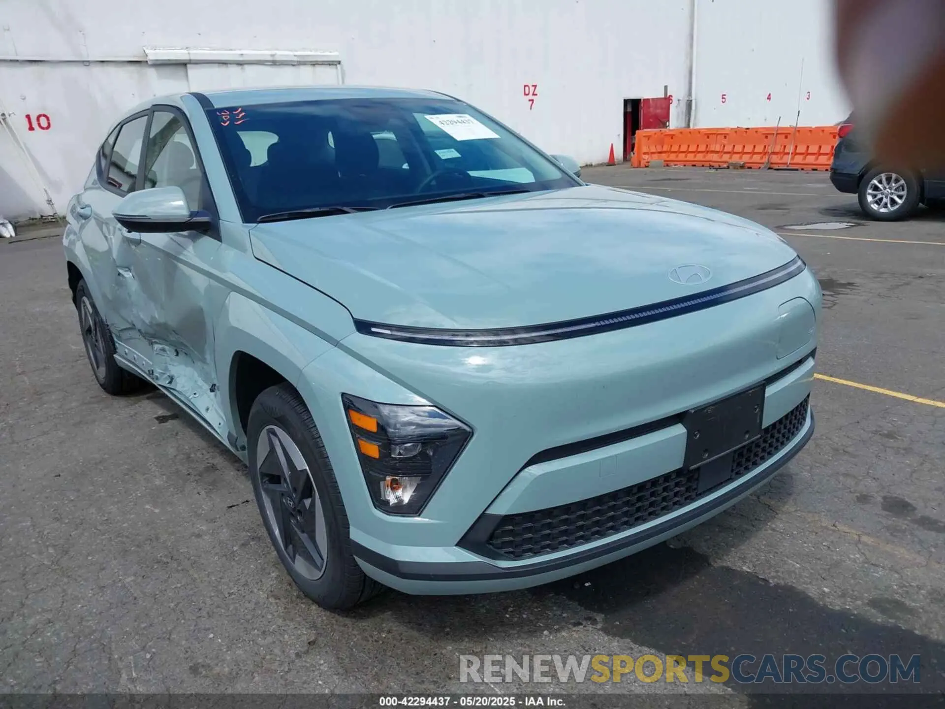 1 Фотография поврежденного автомобиля KM8HB3A77SU018500 HYUNDAI KONA ELECTRIC 2025