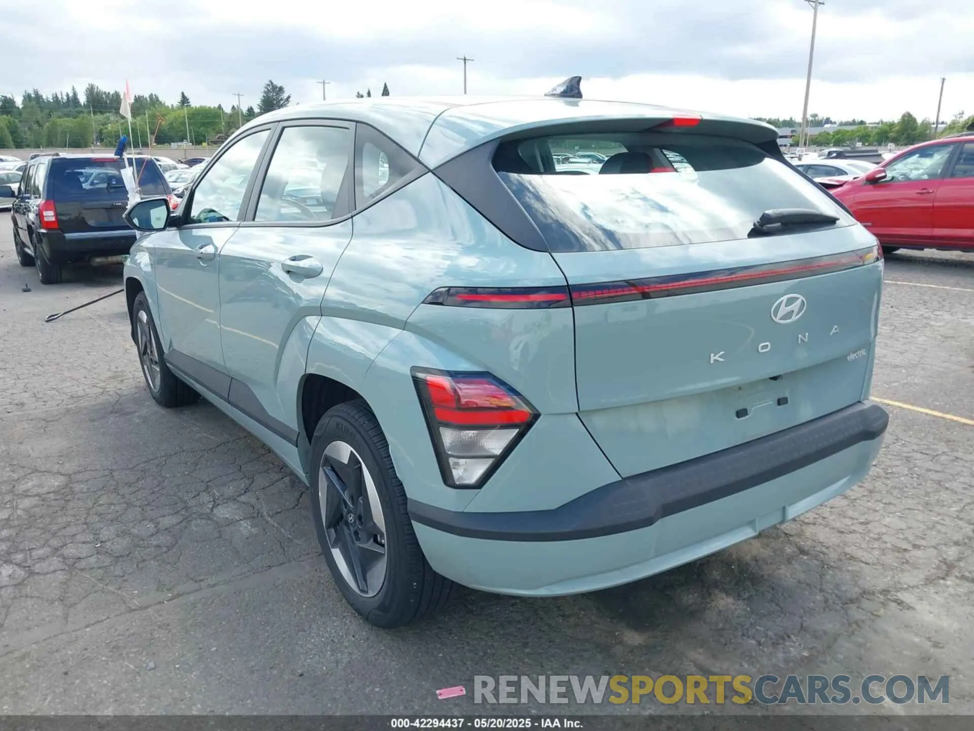 3 Фотография поврежденного автомобиля KM8HB3A77SU018500 HYUNDAI KONA ELECTRIC 2025