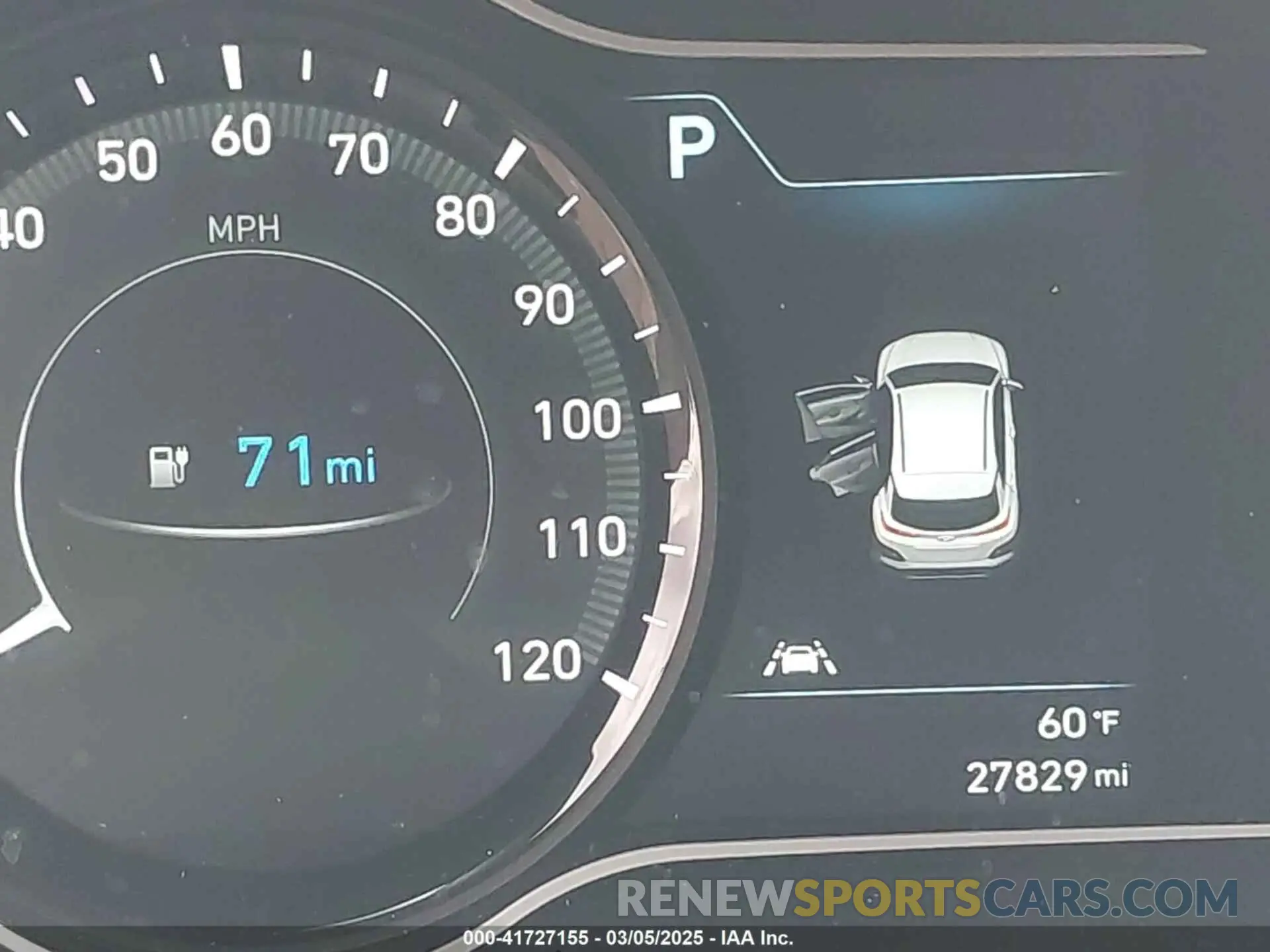 15 Photograph of a damaged car KM8K33AG5KU043477 HYUNDAI KONA EV 2019