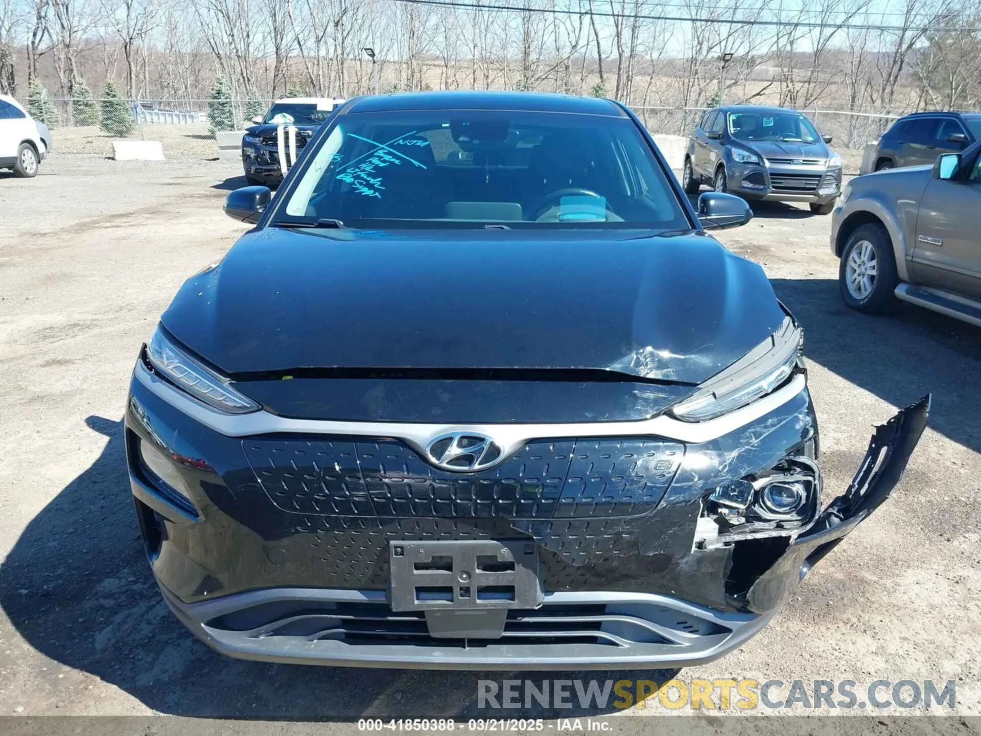 12 Фотография поврежденного автомобиля KM8K53AG1KU023737 HYUNDAI KONA EV 2019